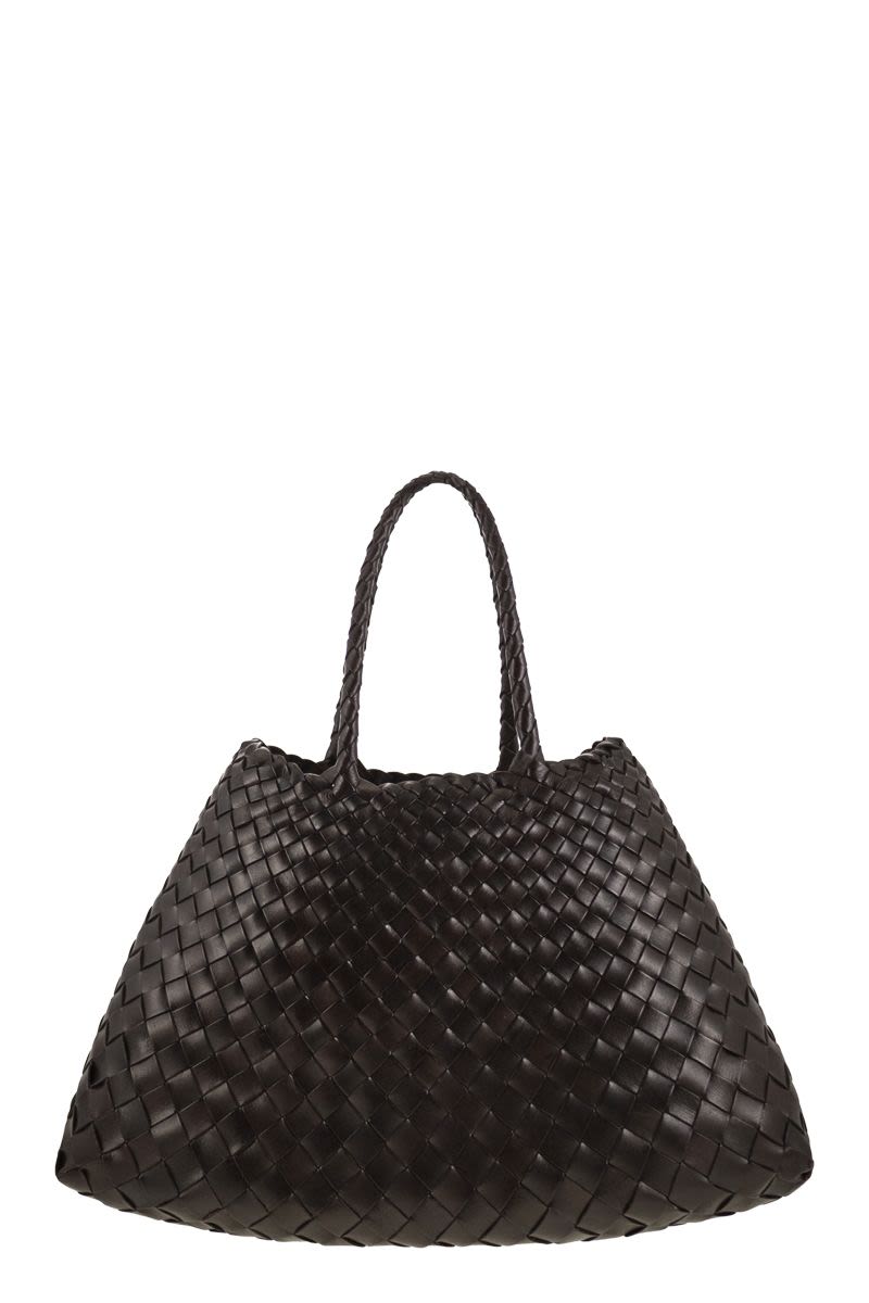 Santa Croce Small - Woven Leather Bag
