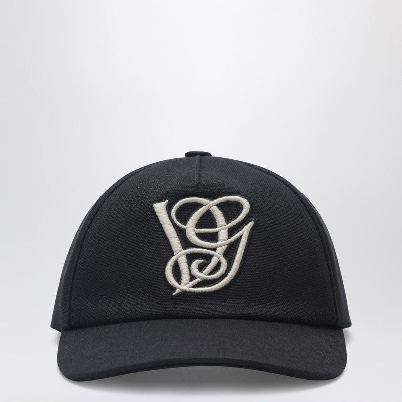 Cotton Baseball Cap With Embroidered Detail
