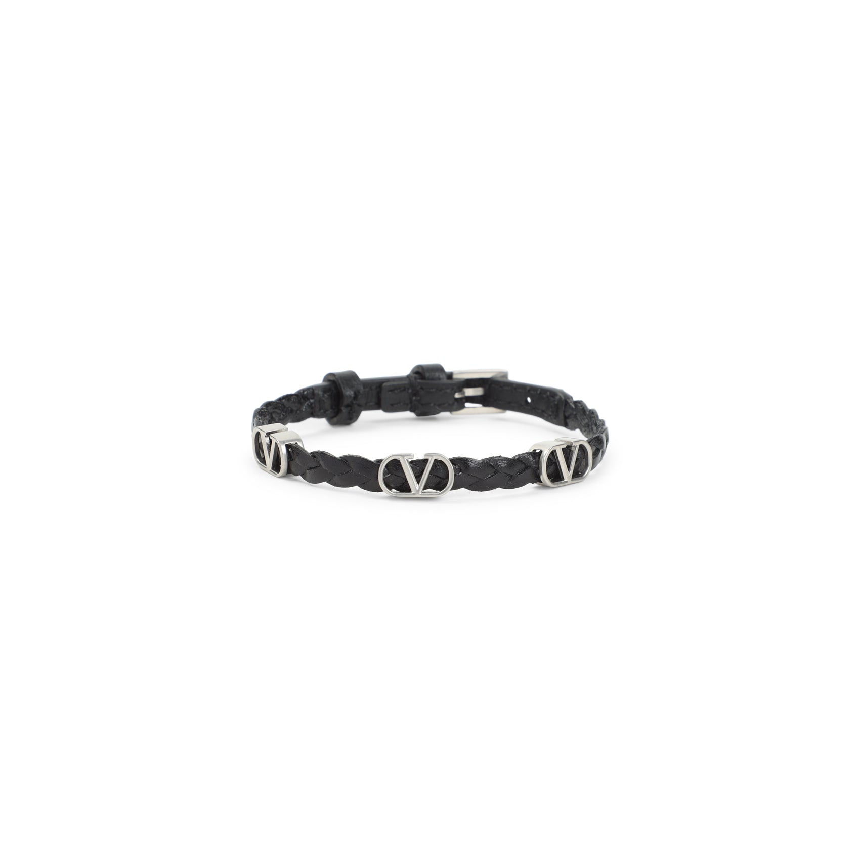 Black Leather Bracelet