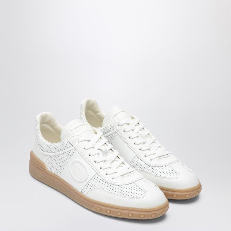 Upvillage Sneakers White In Perforated Leather