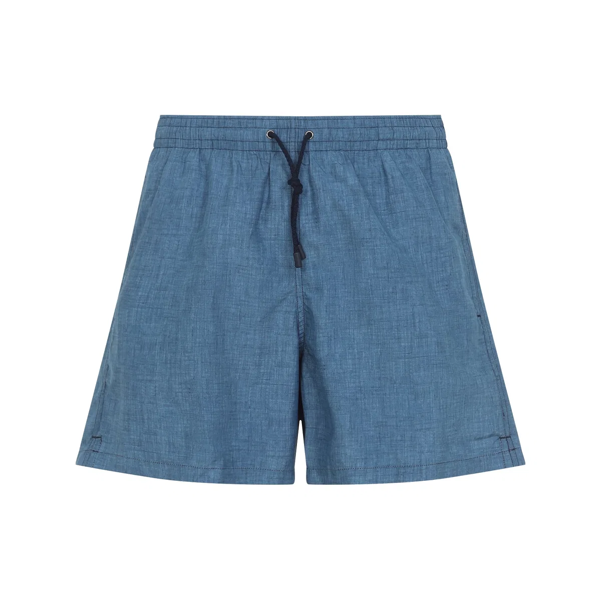 Blue Polyester Swim Shorts