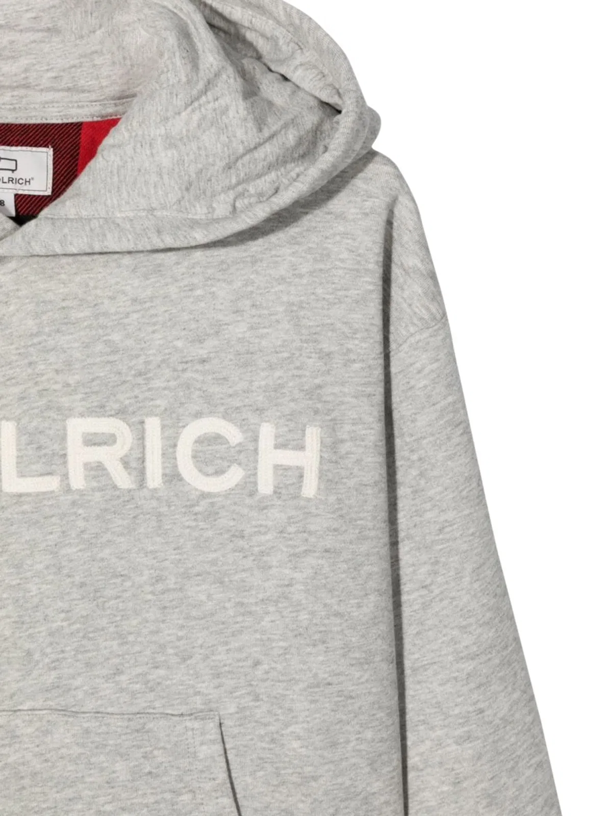Woolrich Check Sweatshirt In Gray
