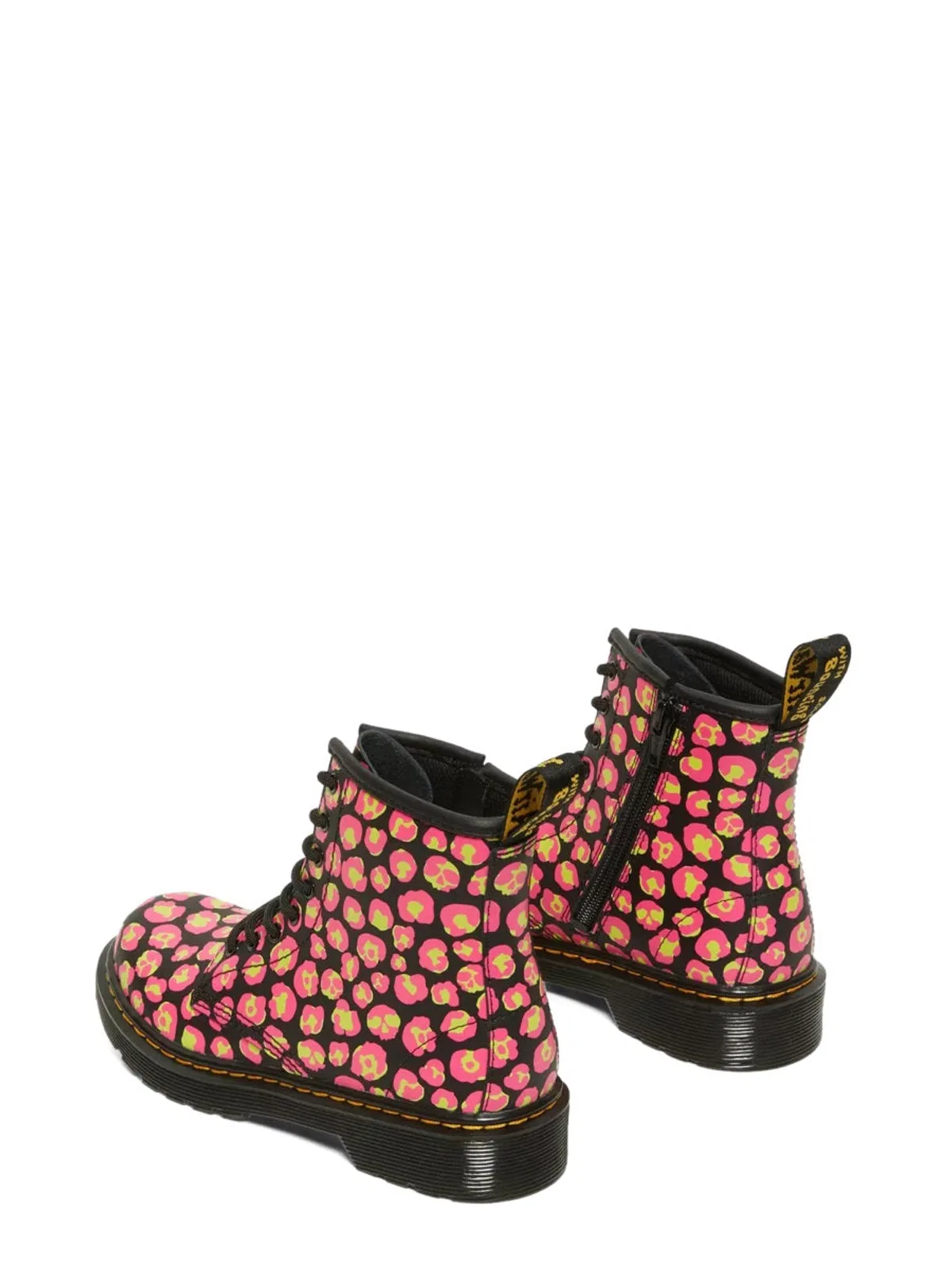 Dr. Martens Dr Martens Lace Boots 1460 Leopard In Multicolor