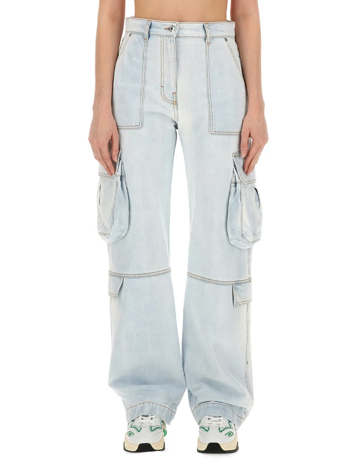 Msgm Mid-rise Straight-leg Jeans In Blue