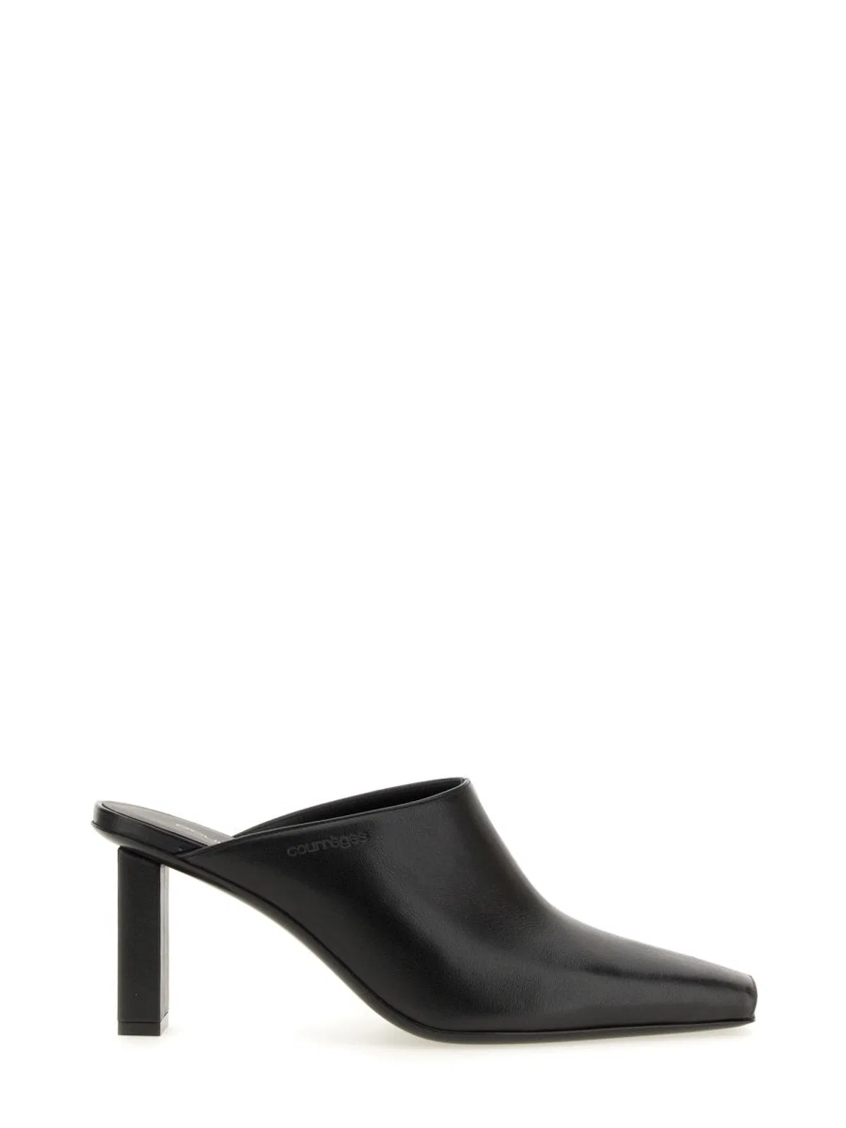 Courrèges Courregès Mule Sleek In Black
