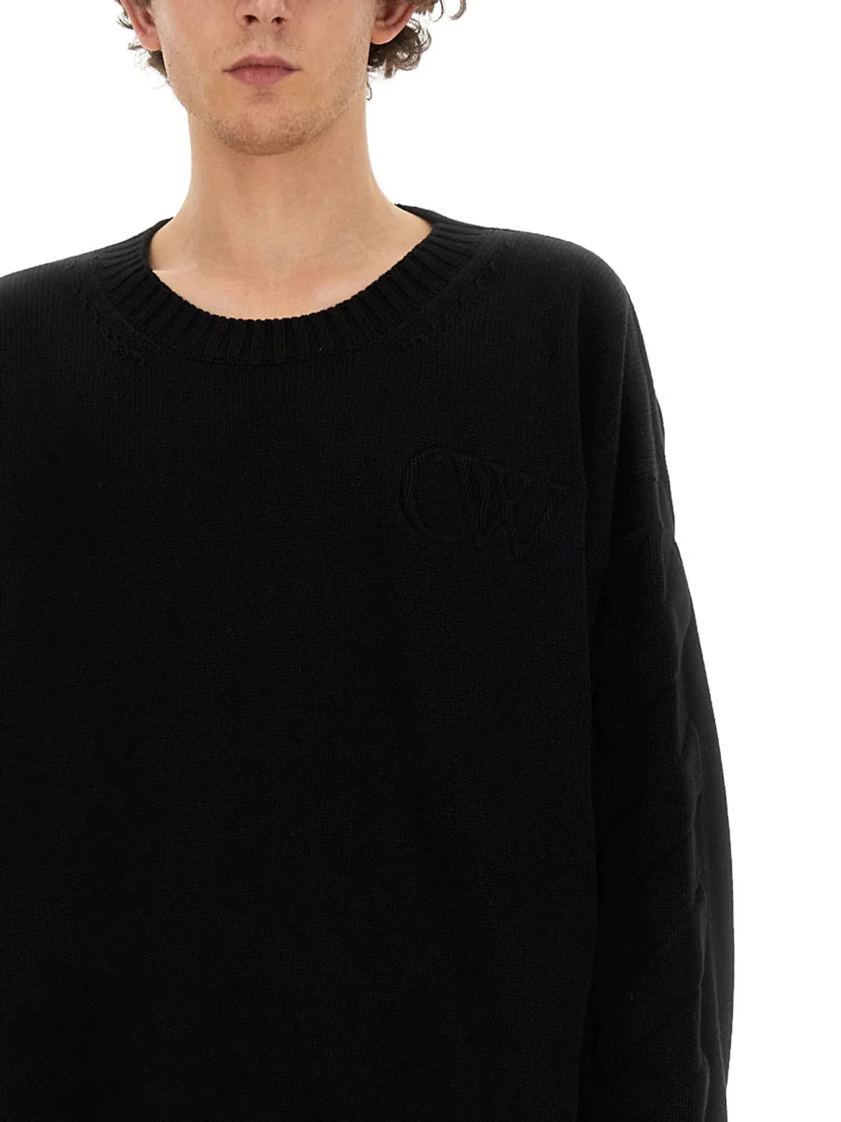 Off-white Off White Oversize Shirt In Black
