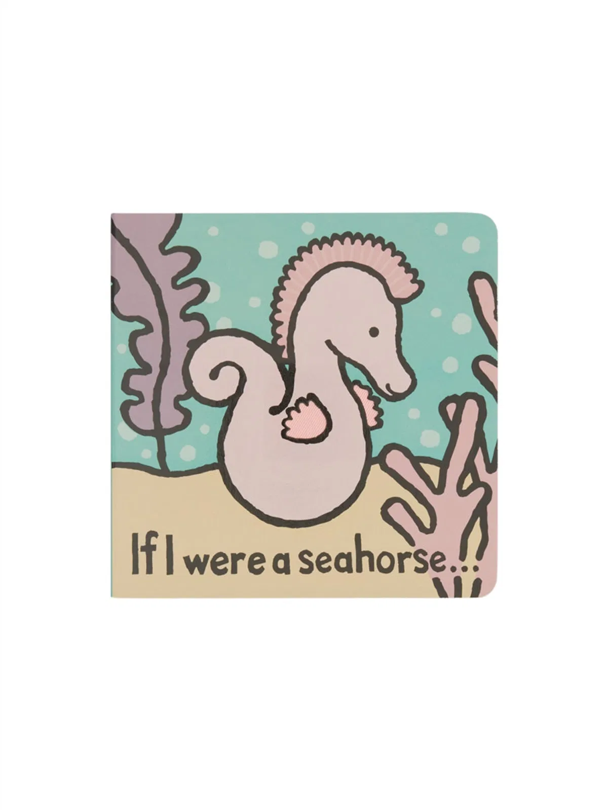 Plush "If I Were A Seahorse Board Book"