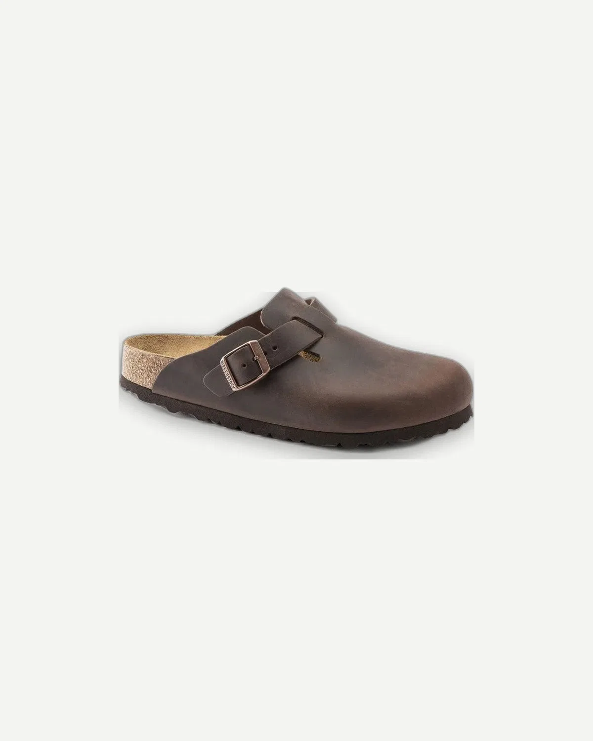 Boston Oiled Brown Leather Clogs
