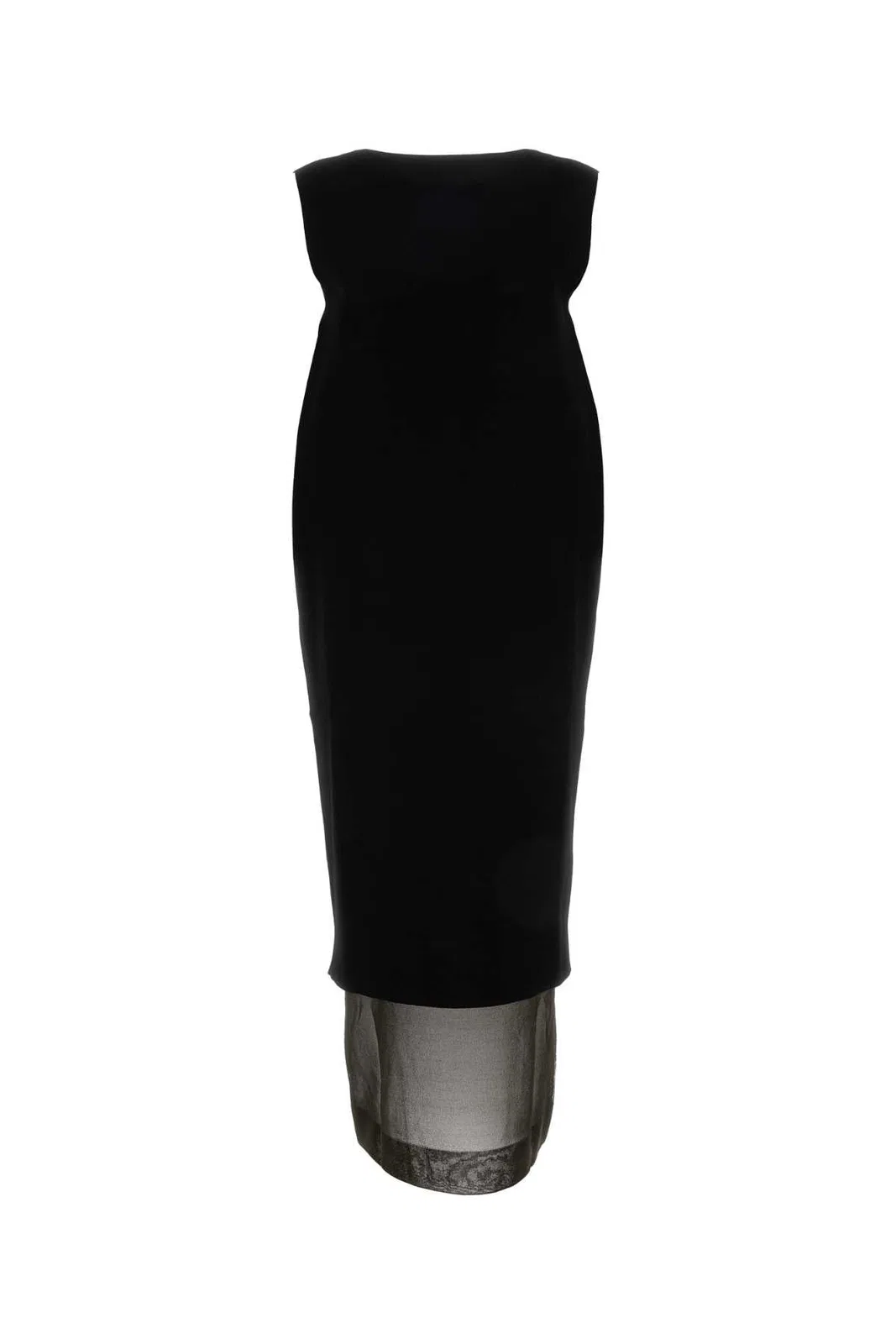 Khaite Black Viscose Blend Malik Dress