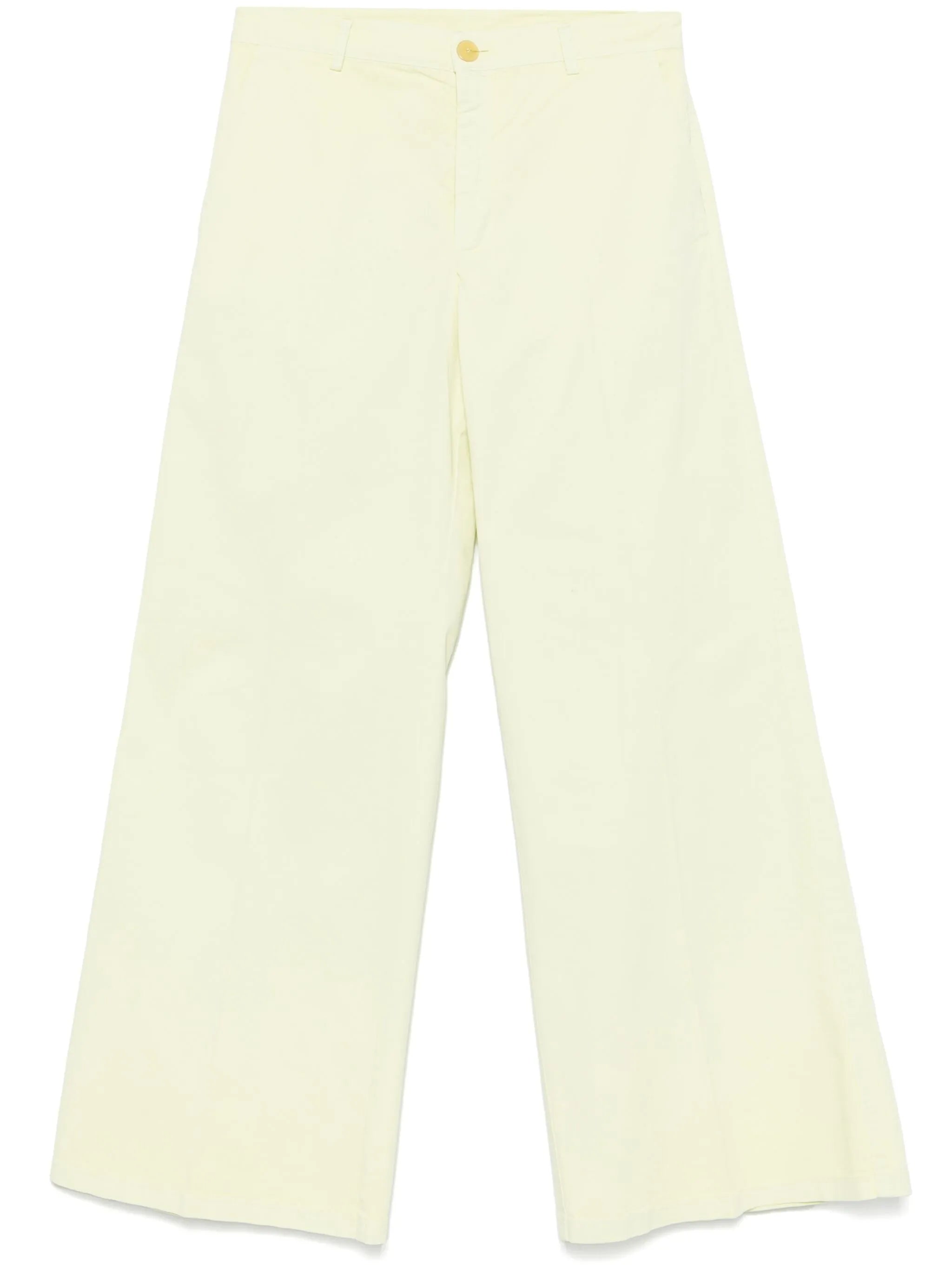 Forte Forte Daffodil Peached Cotton Twill Pants