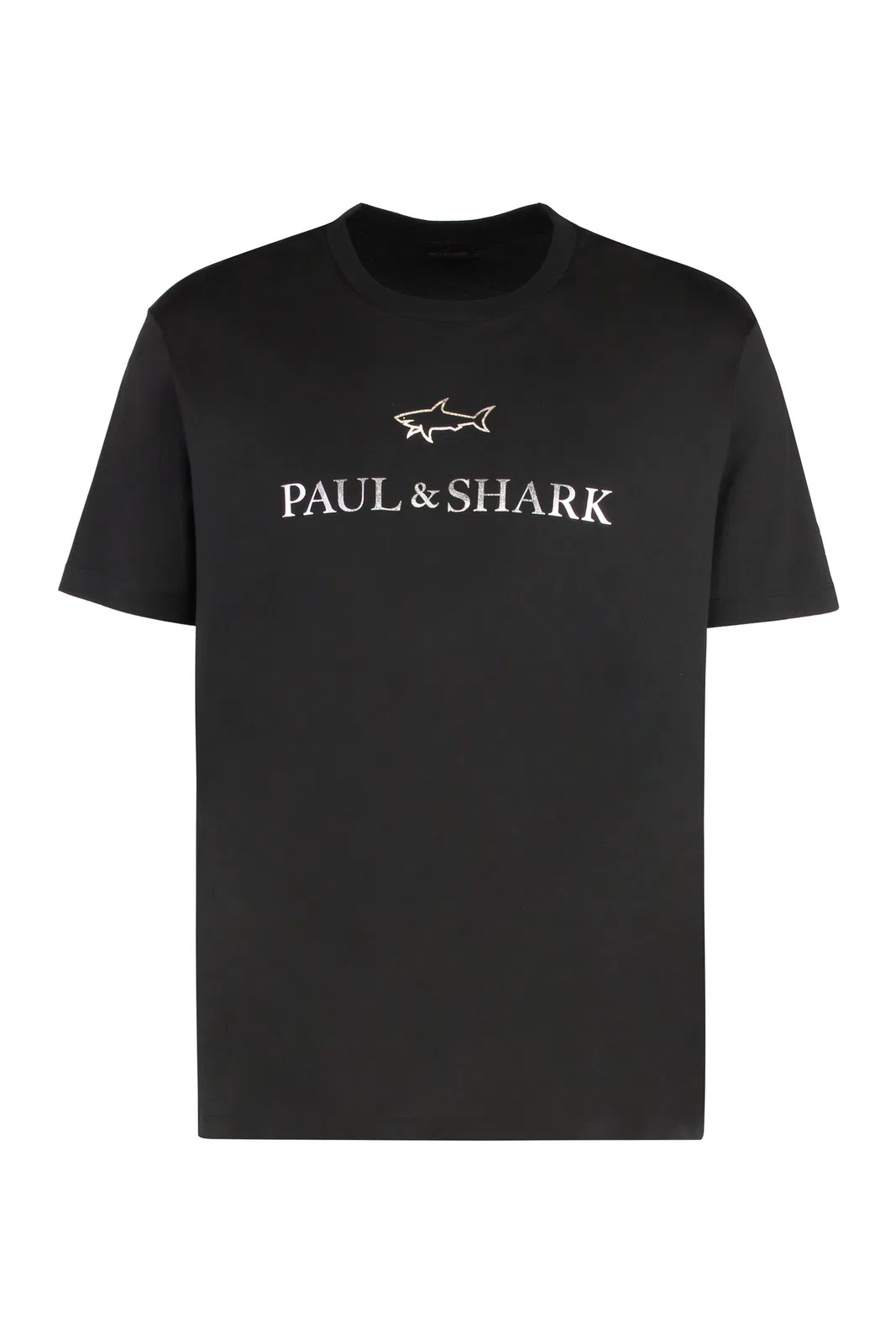 Paul & Shark T-Shirt In Cotton Jersey With Logo Print