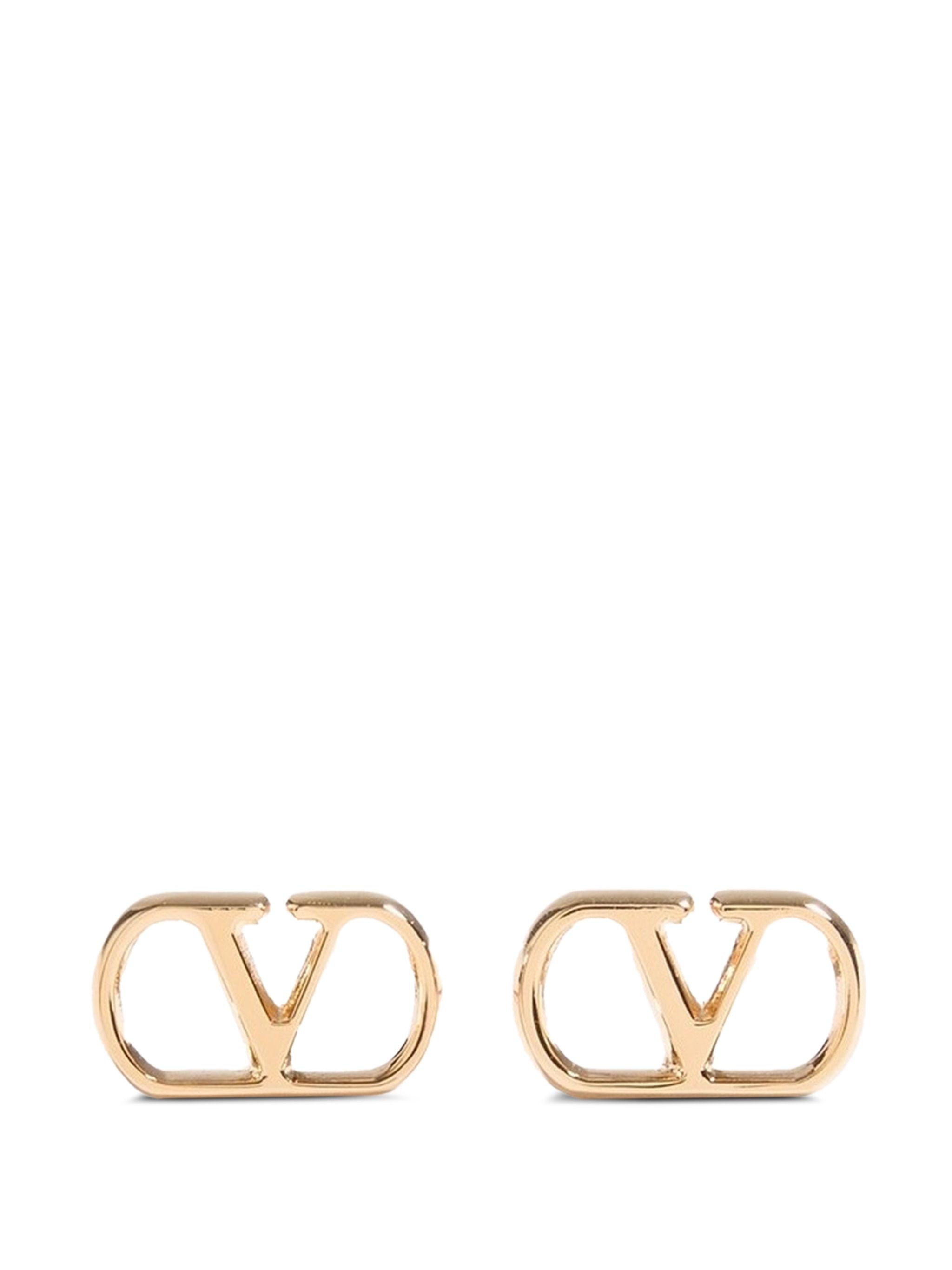 Earrings  Vlogo Signature  Metallo
