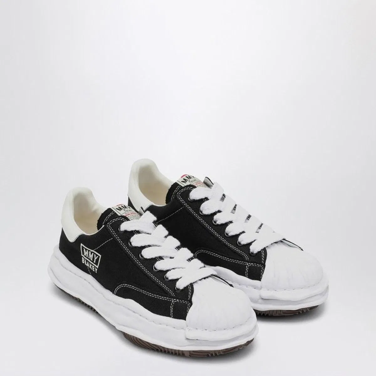 Black Blakey Low Canvas Sneakers