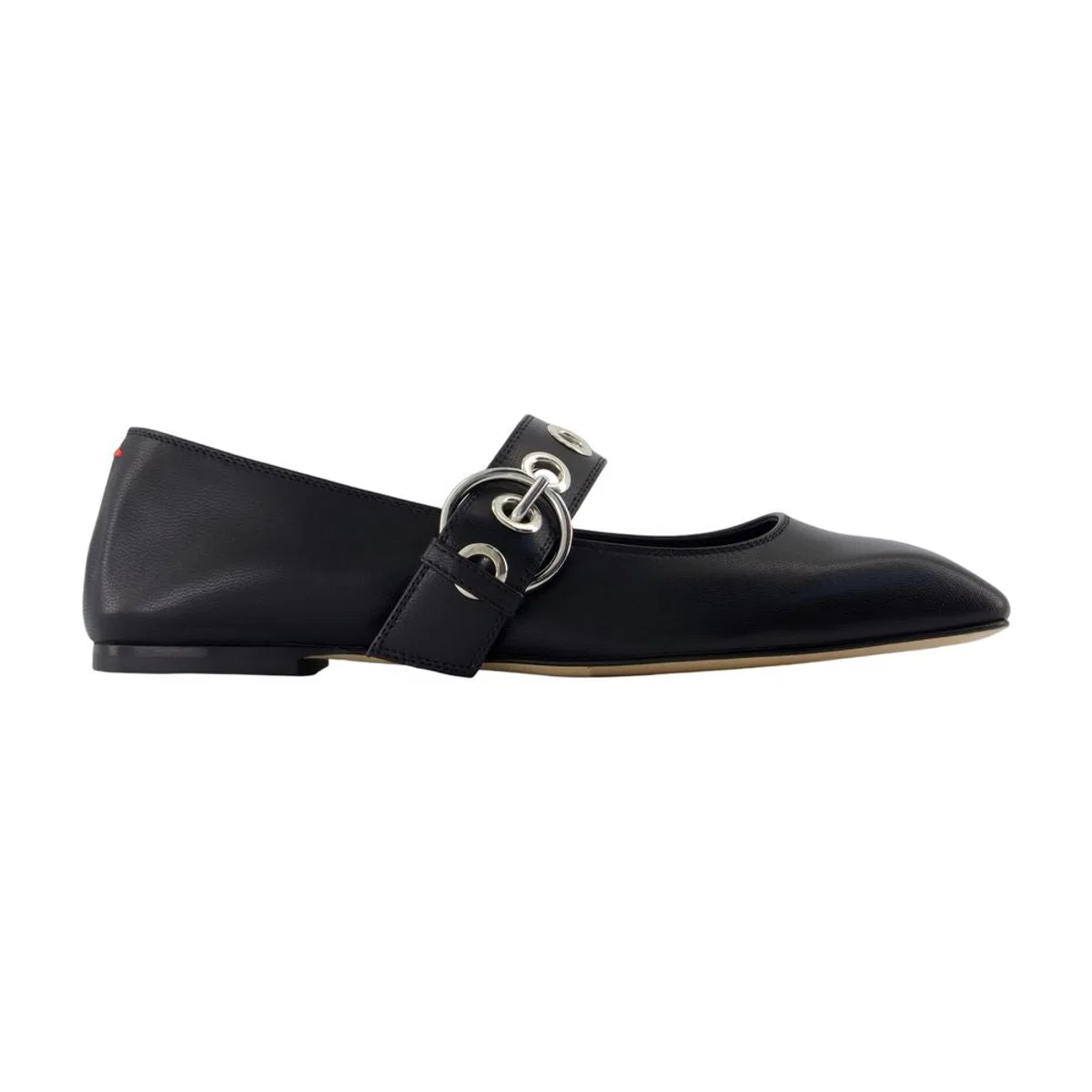 Aeyde Uma Eyelet Ballerinas