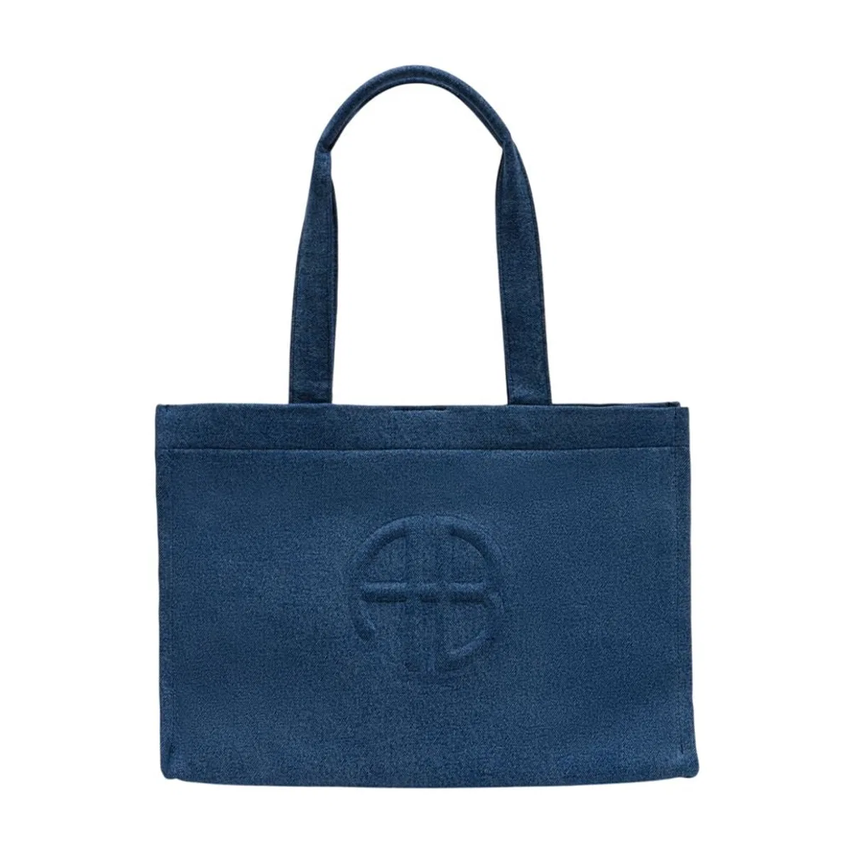 Lara Tote Shopper Bag -  - Cotton - Blue