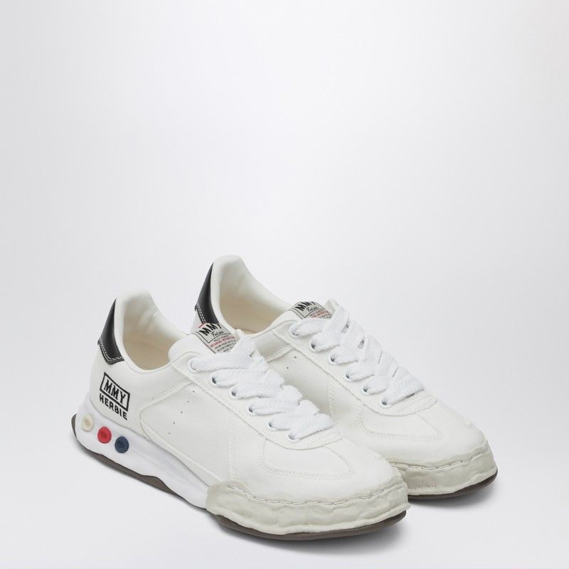 White Herbie Og Sneakers In Canvas