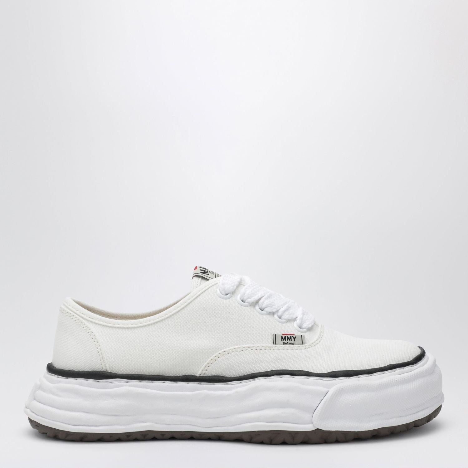 Baker Sneakers In White Canvas