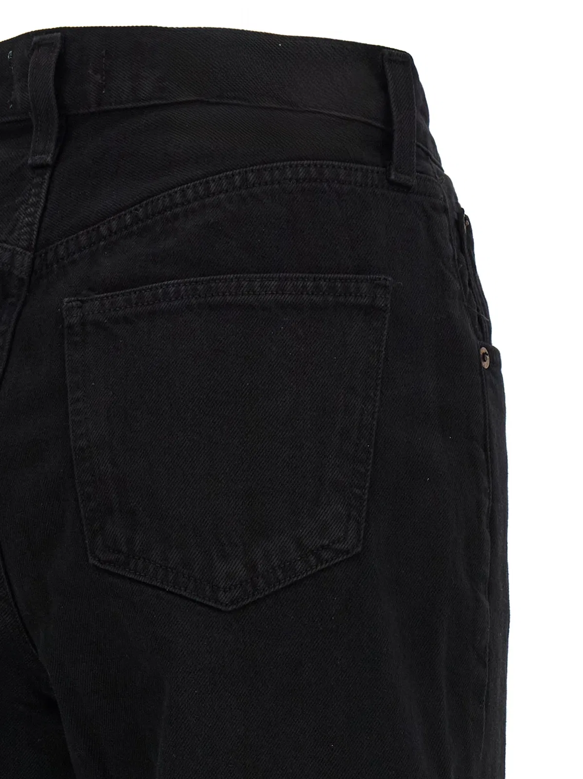 Agolde Low Curve Jeans In Black