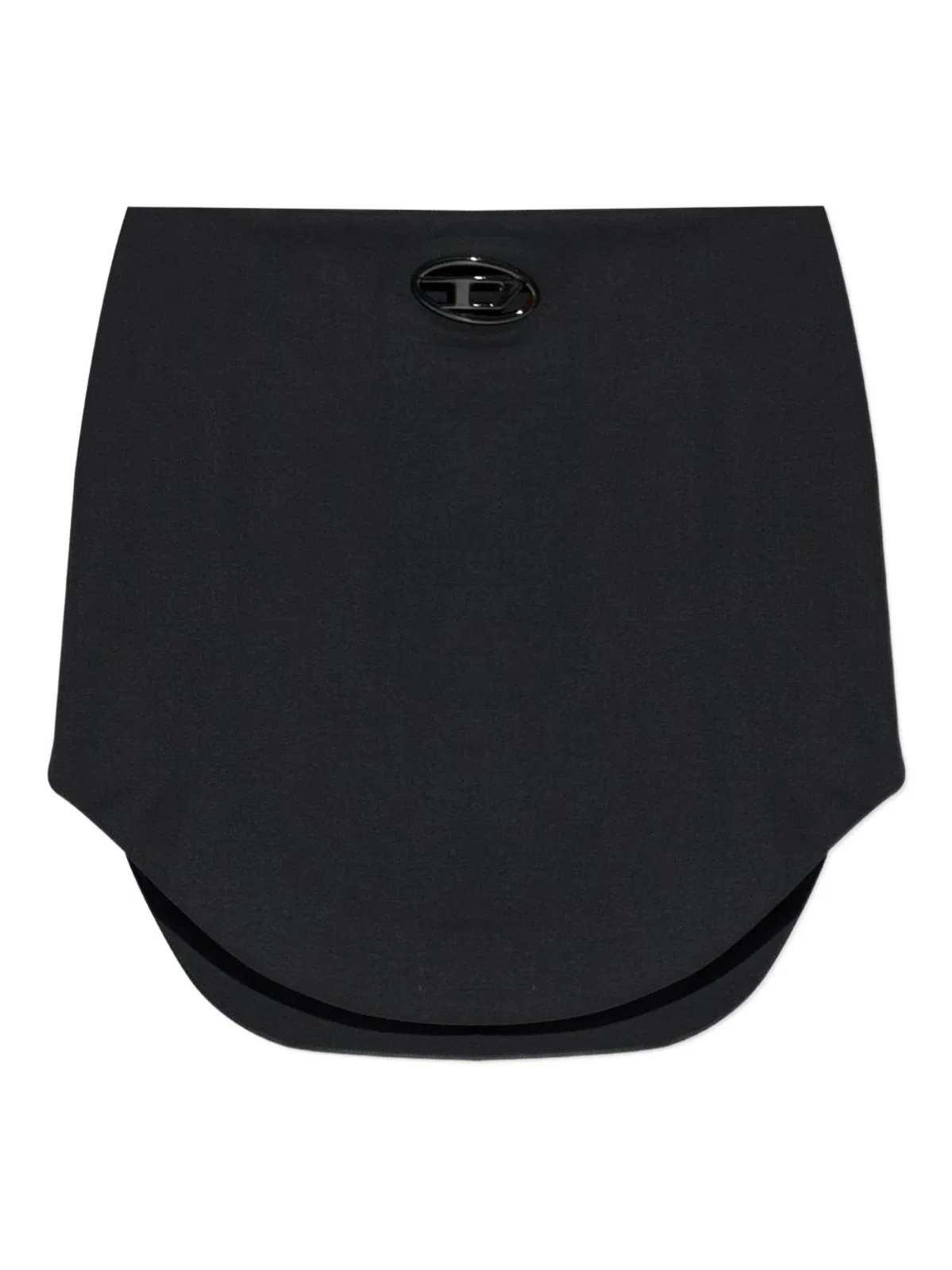 Diesel Black Polyester Wool Elastane Shorts