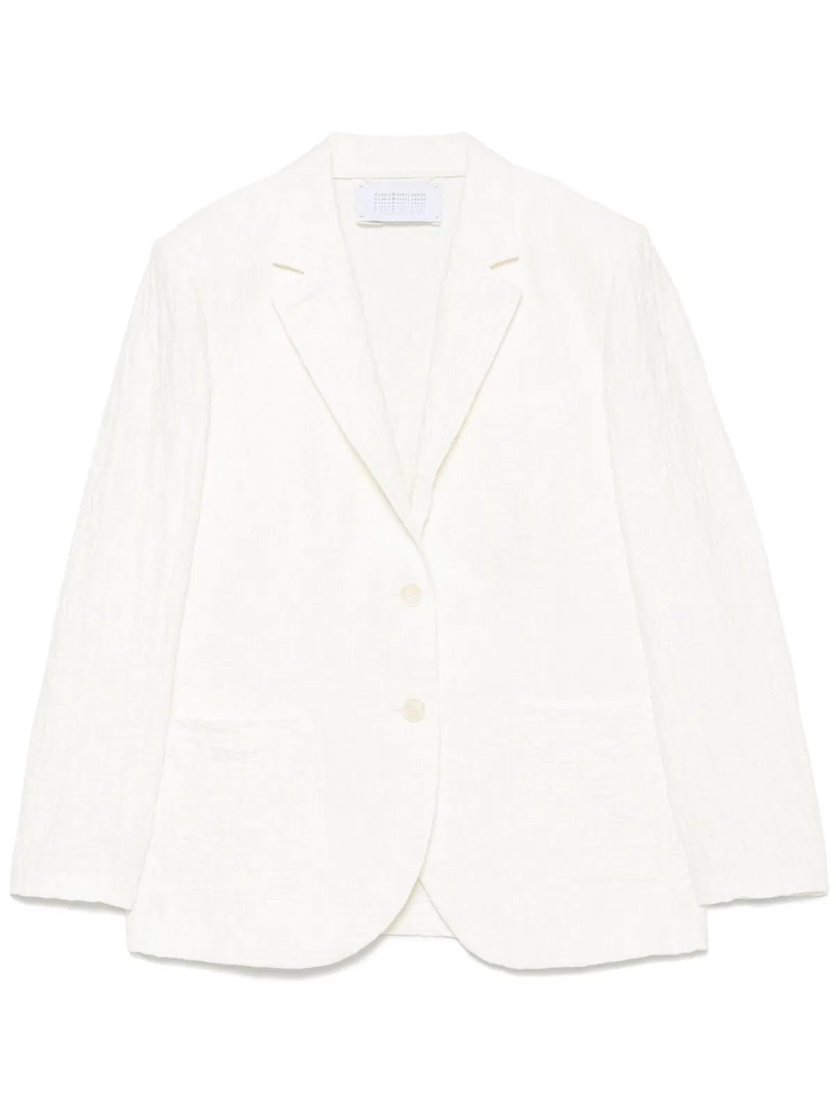 Cotton Blend Blazer Jacket