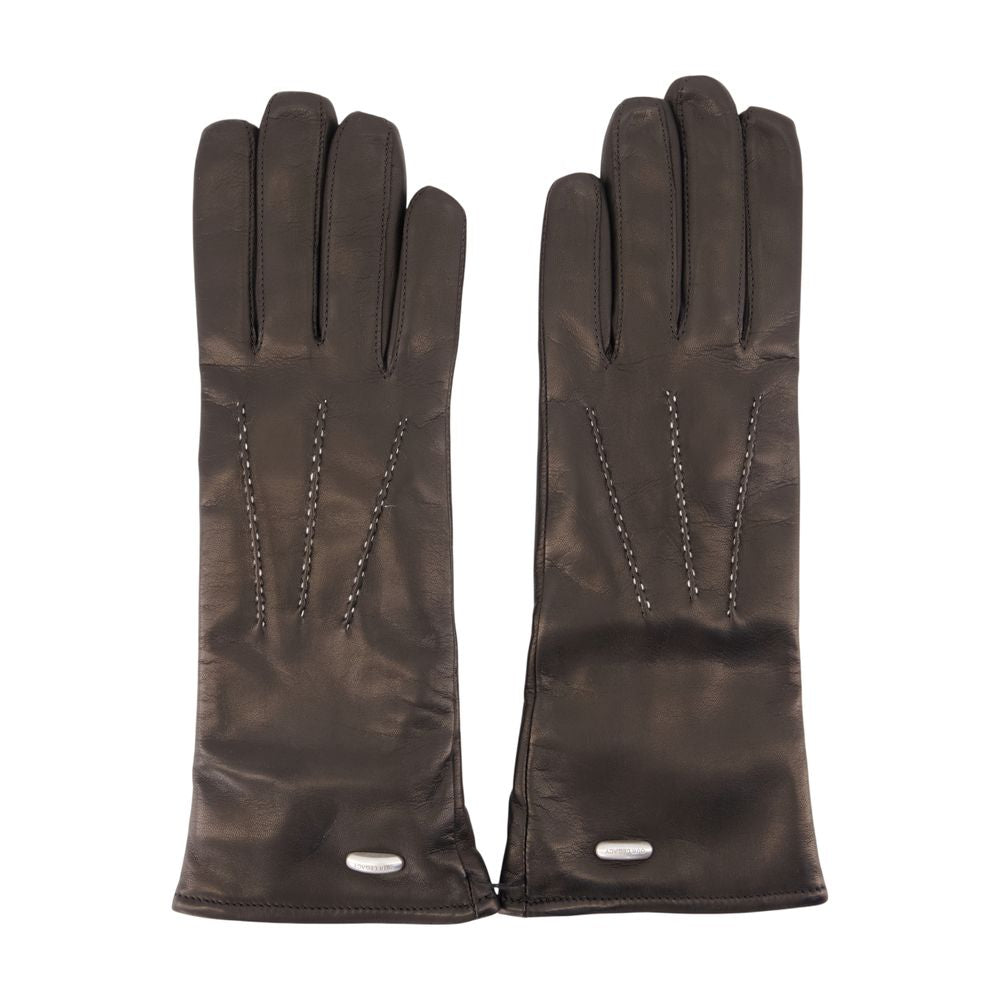 Her Gloves -  - Leather - Black