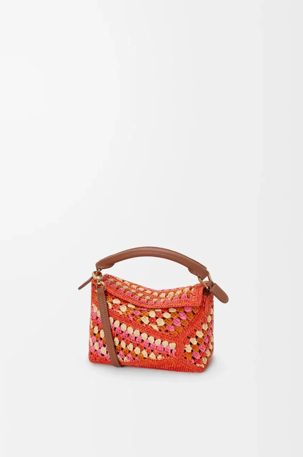 X Paula's Ibiza Puzzle Woven Clutch Bag