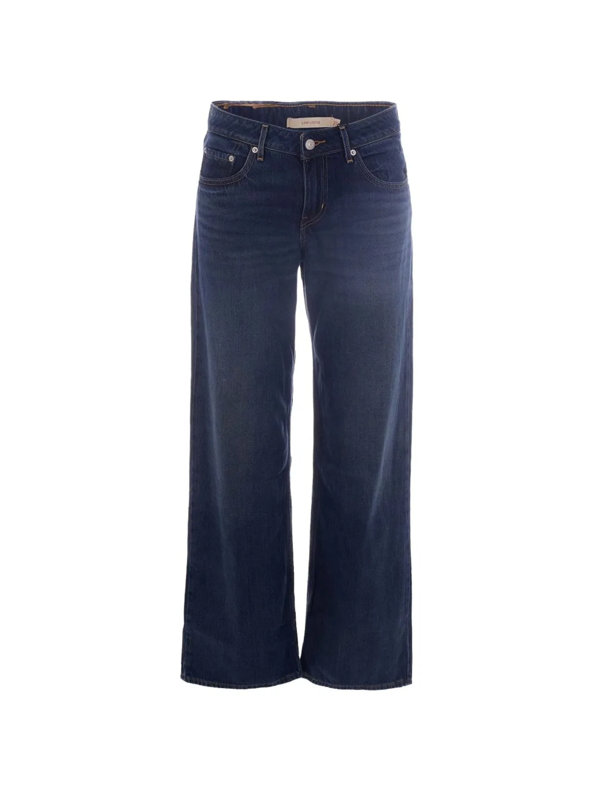 Dark Denim Cotton Lyocell Jeans