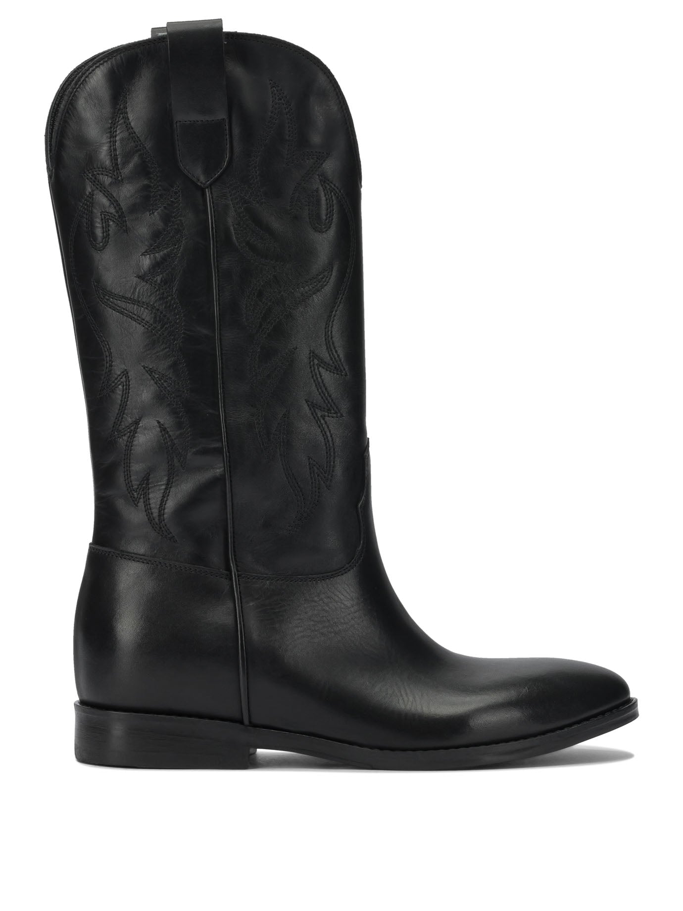 Black Leather Boots
