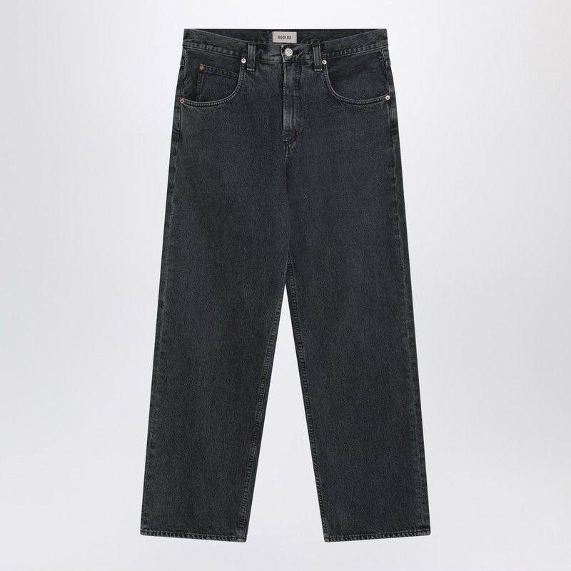 Gray Jeans In Regenerated Denim