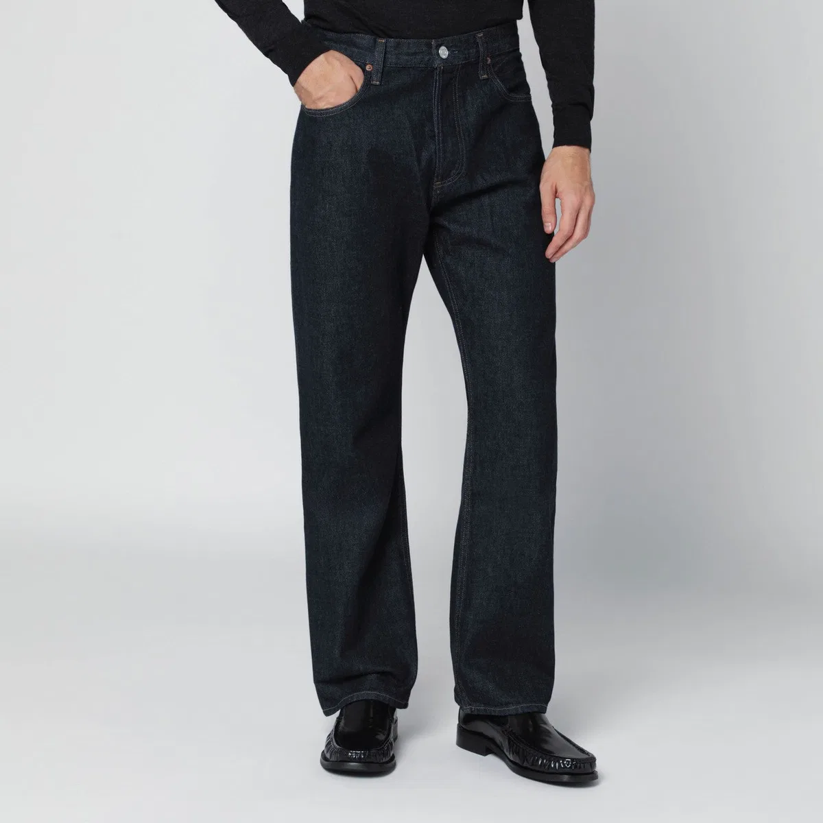 Dark Blue Regular Jeans