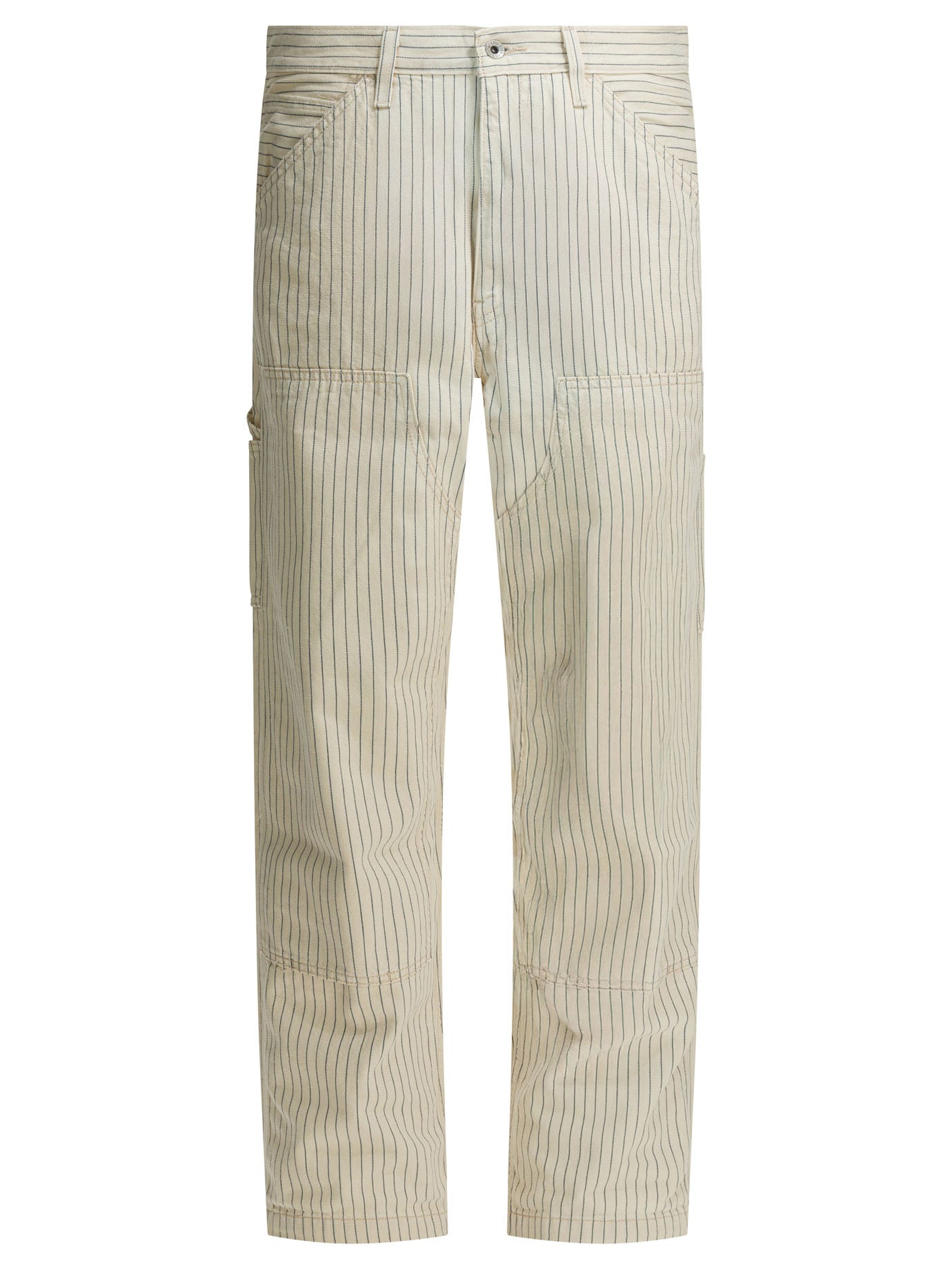 Blue Cotton Trousers