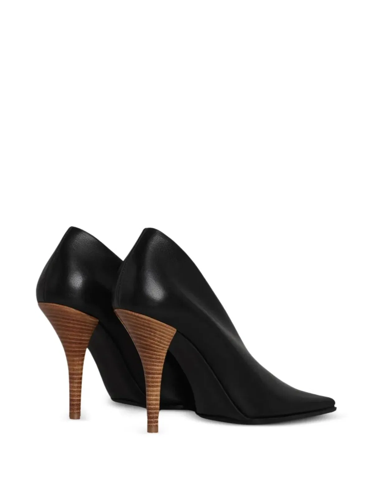 Alaïa Alaia Noir Leather Pumps 90 In Multi