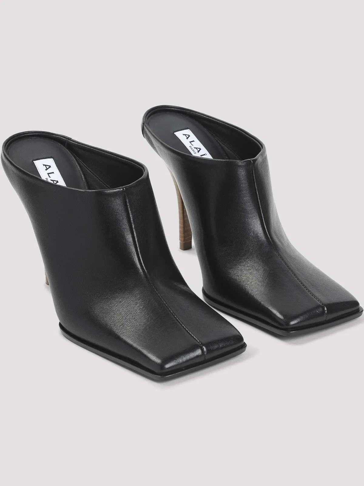 Alaïa Alaia Mules 90 Heel Mule In Black