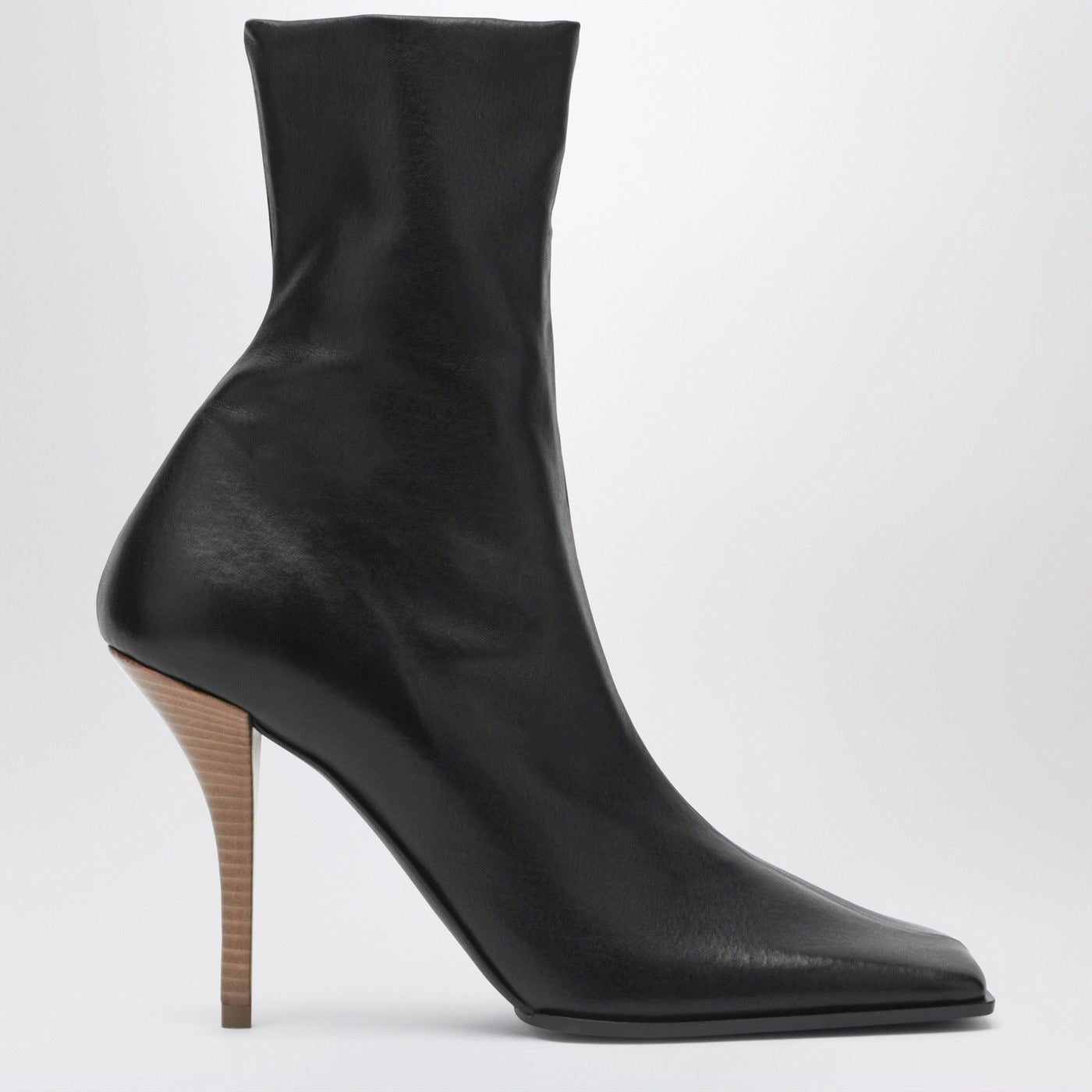 Alaia Black Soft Square Sock Boots