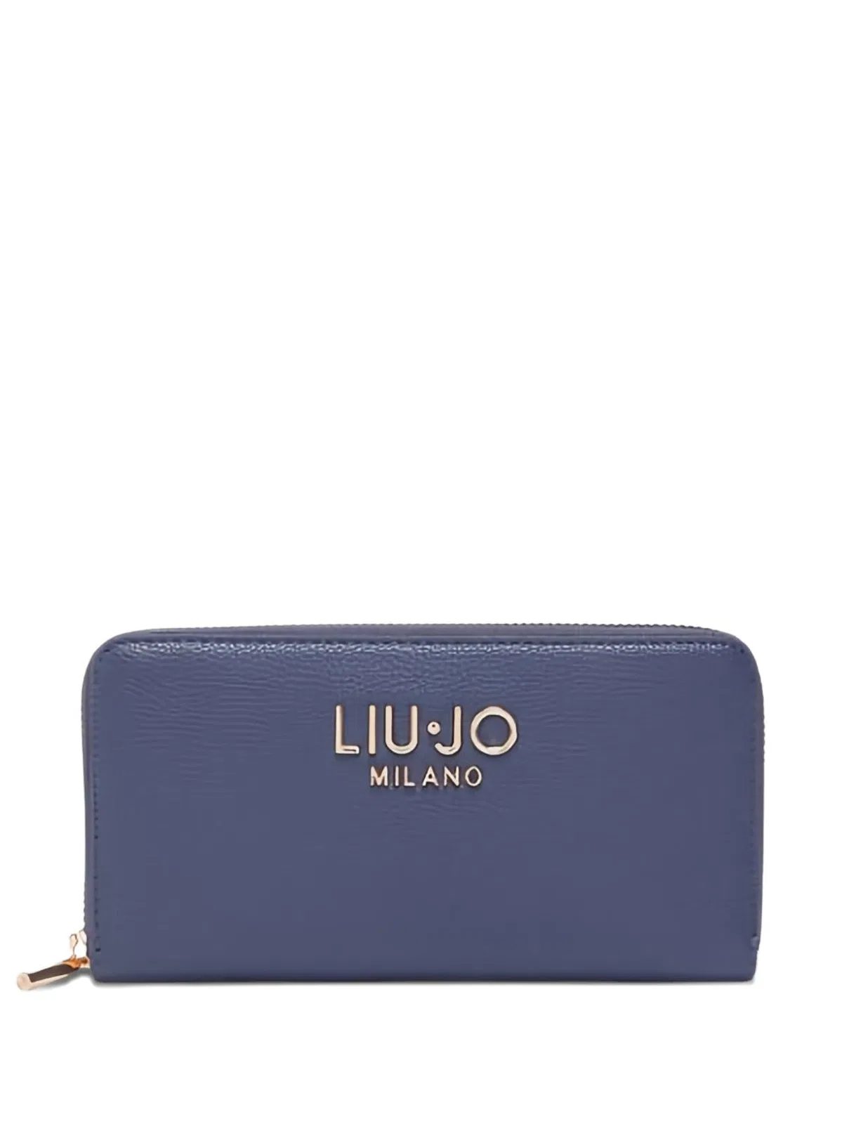 Liu •jo Liu Jo Blue Leather Wallet In Blue