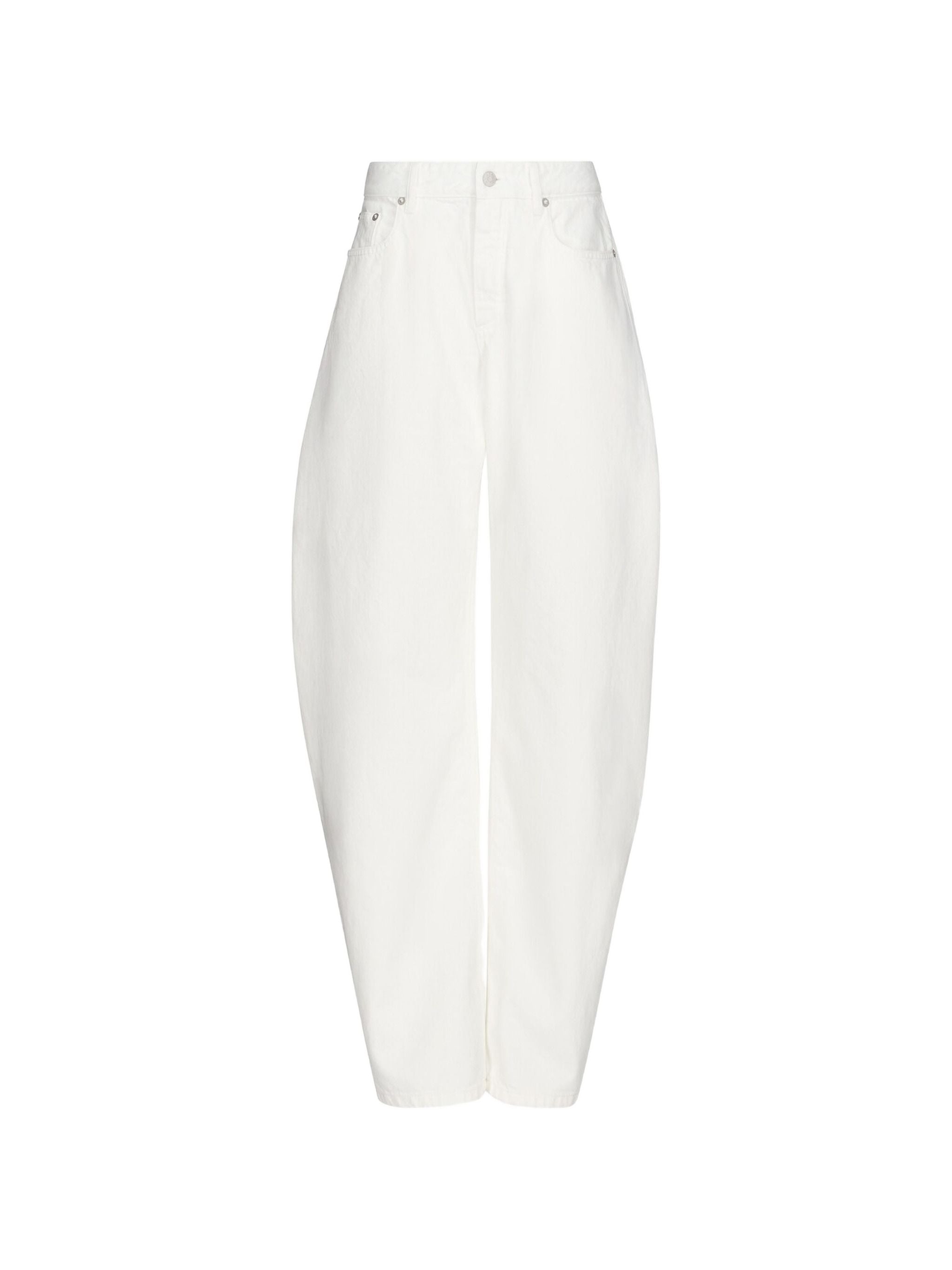 Alaia Round Tapered Jeans