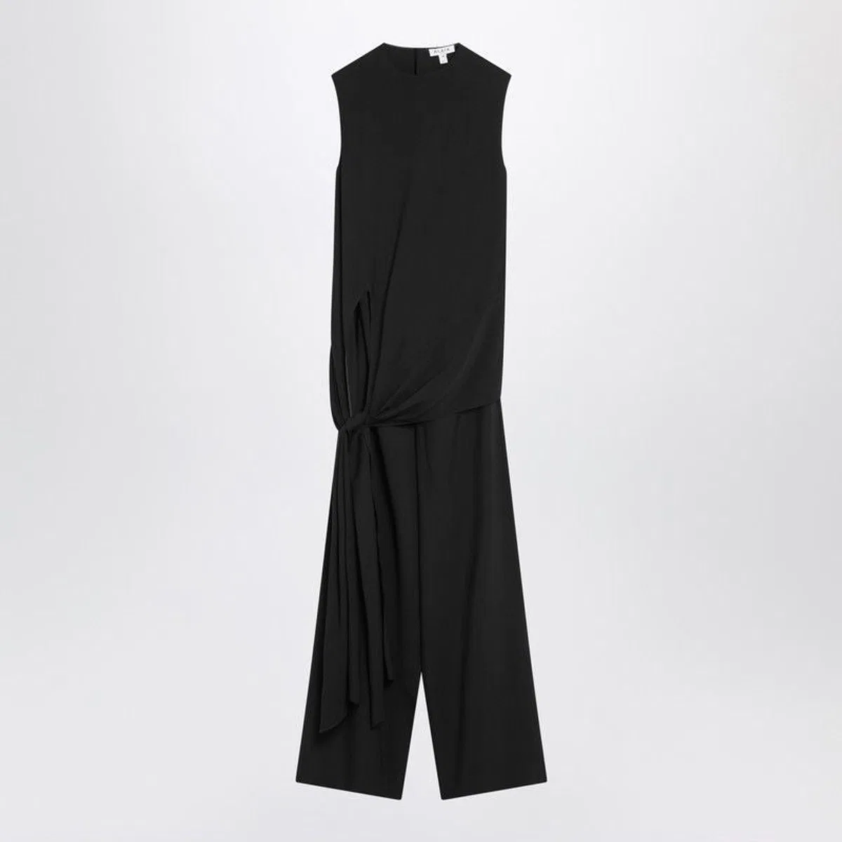 Alaia  Full Jumpsuit With A Belt At The Waist