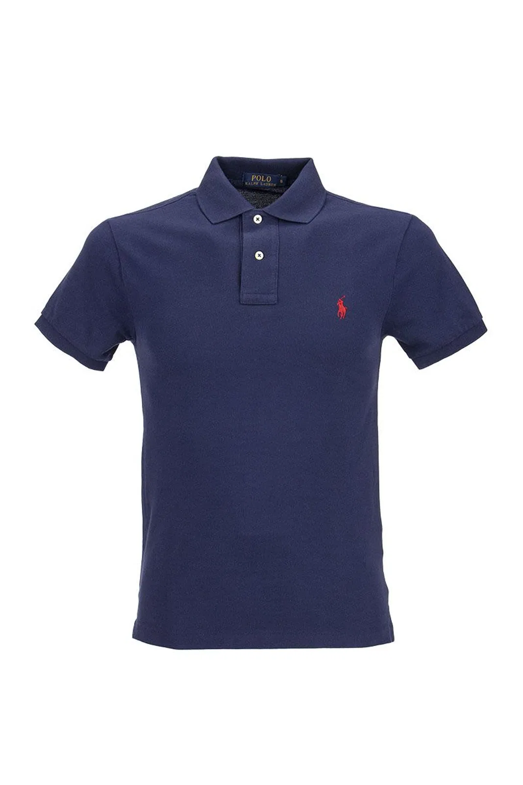 Slim Fit Mesh Polo Shirt
