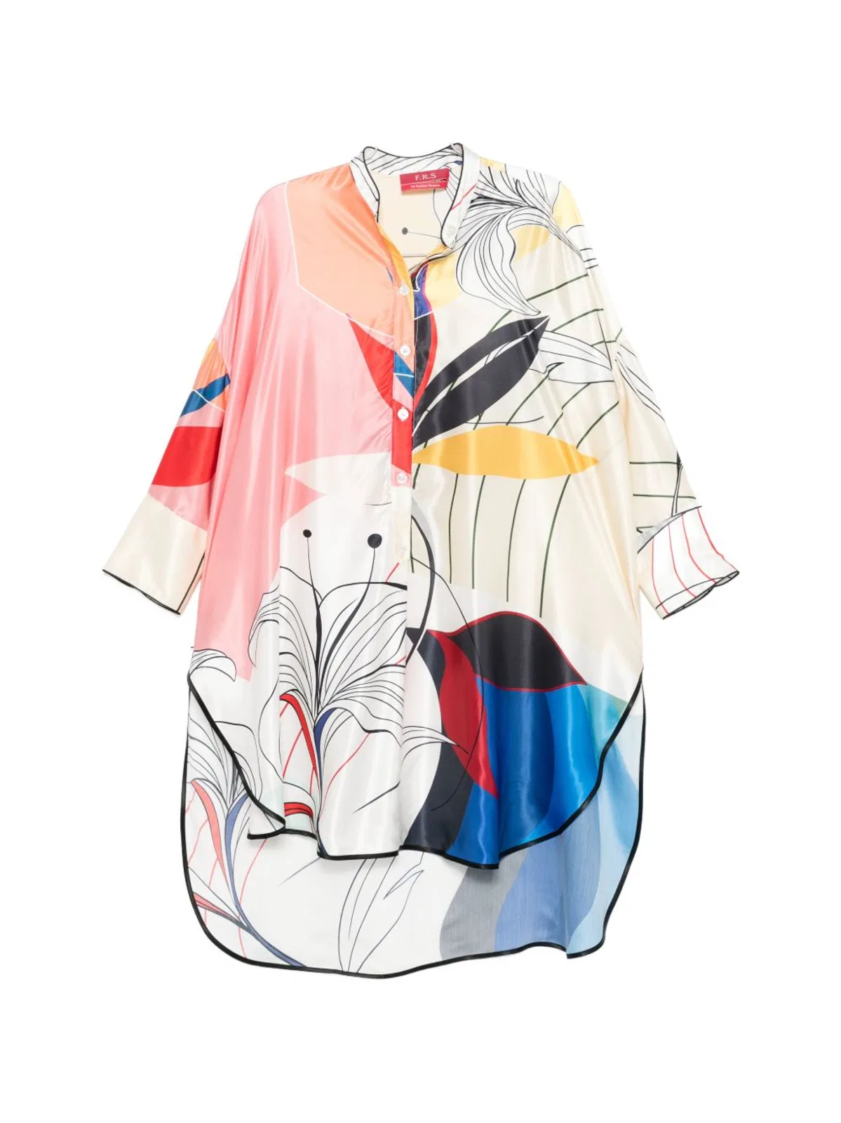 Printed Silk Dress