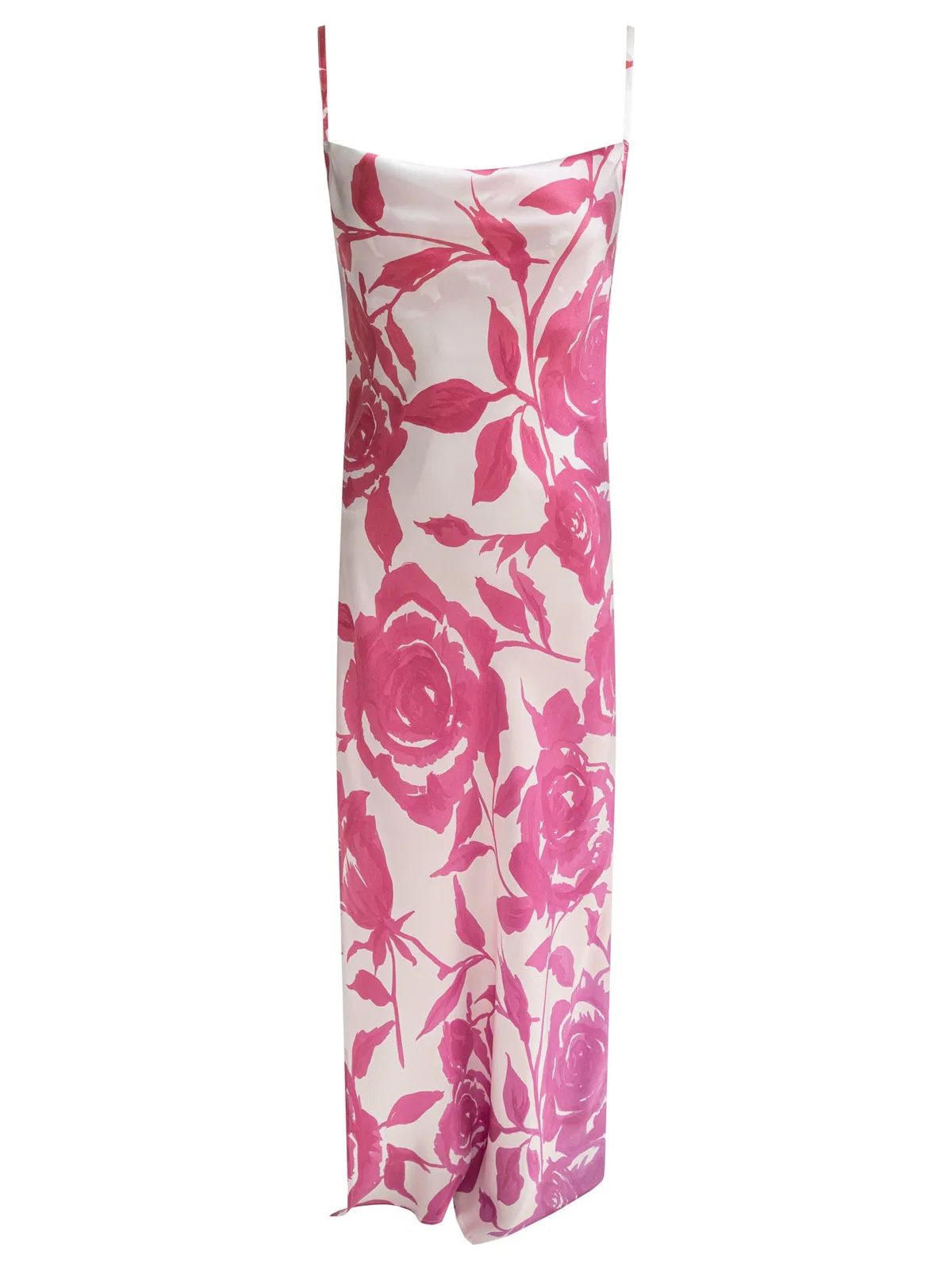 Pink Silk Dress