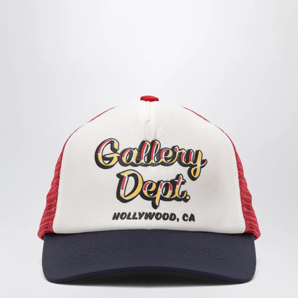 Baseball Cap With Logo Print