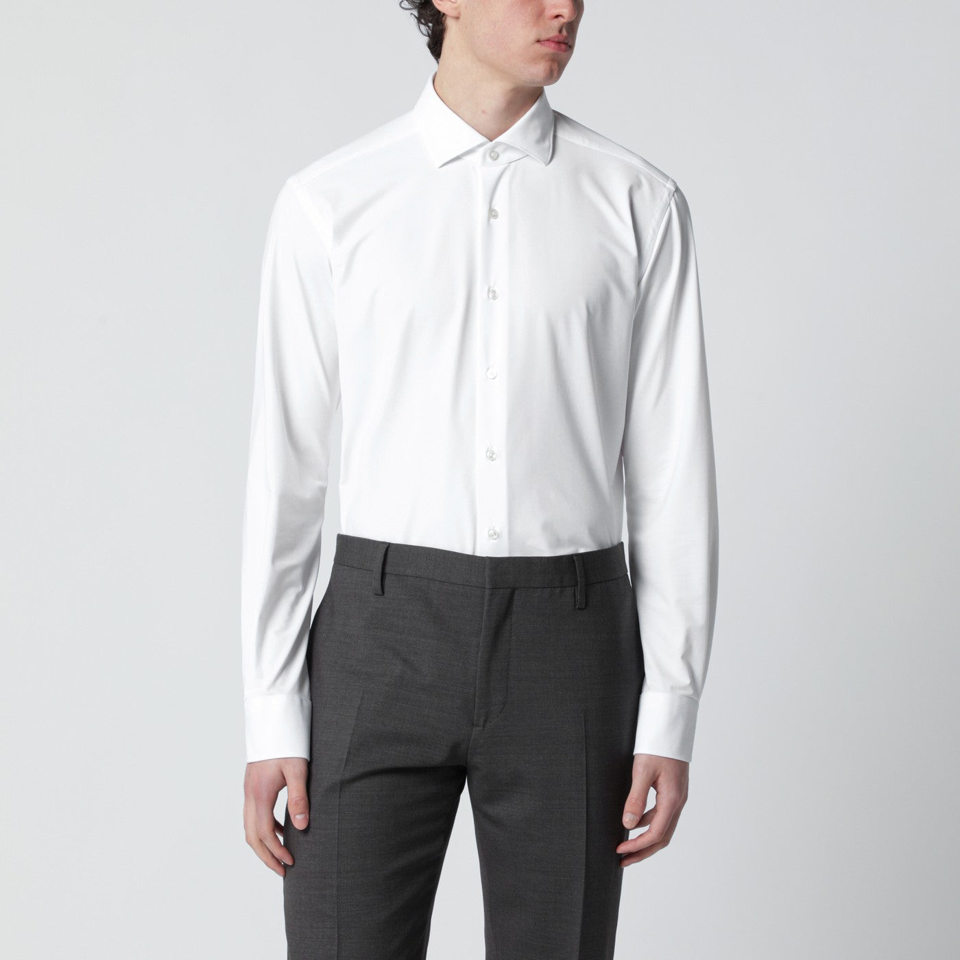 Active Tailor Fit Shirt White