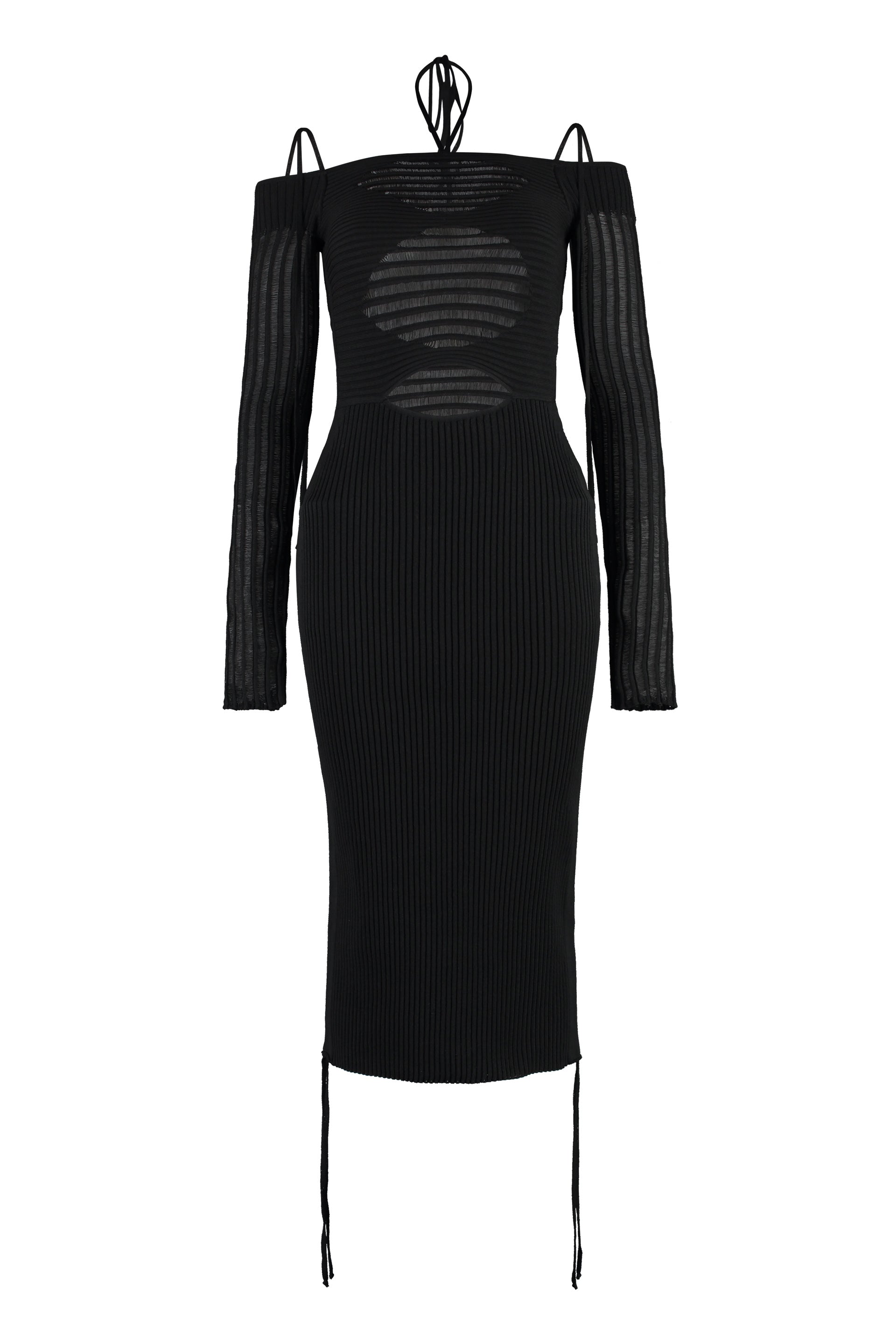 Andreadamo Ribbed Knit Dress