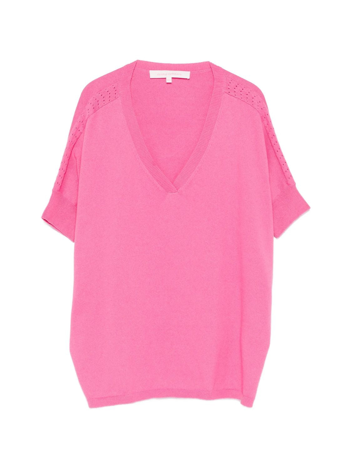 Alyssa Flamingo Pink Cotton Top