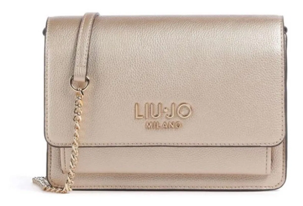 Gold Tone Chain Strap Bag