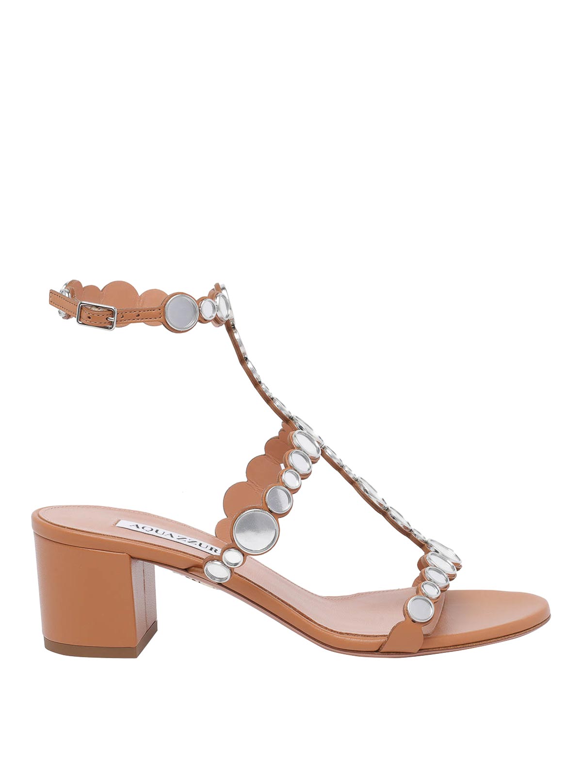 Brown Afterglow Pump Sandals