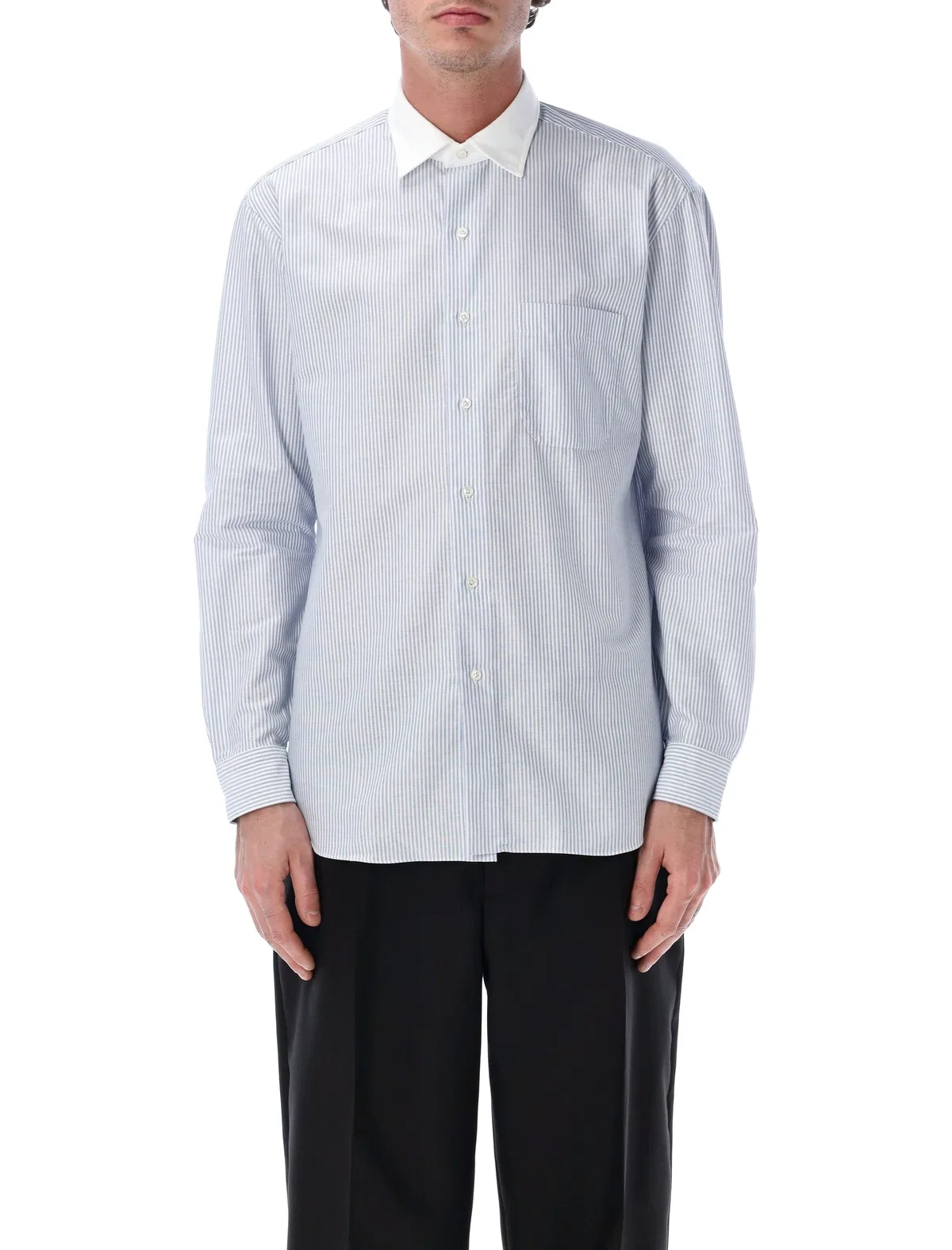 Alberto Cotton Stripe Shirt