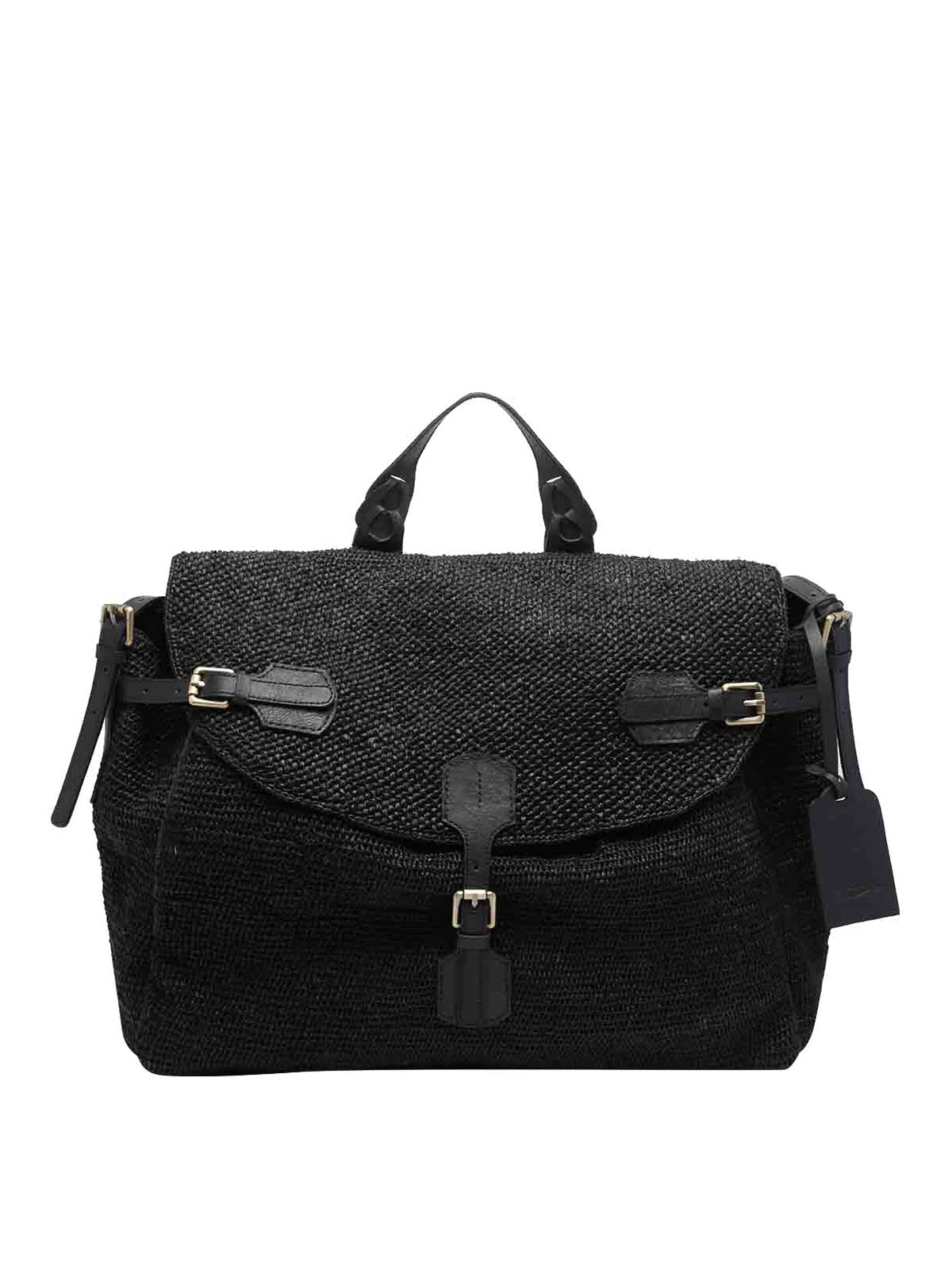 Black Alpha Crossbody Bag