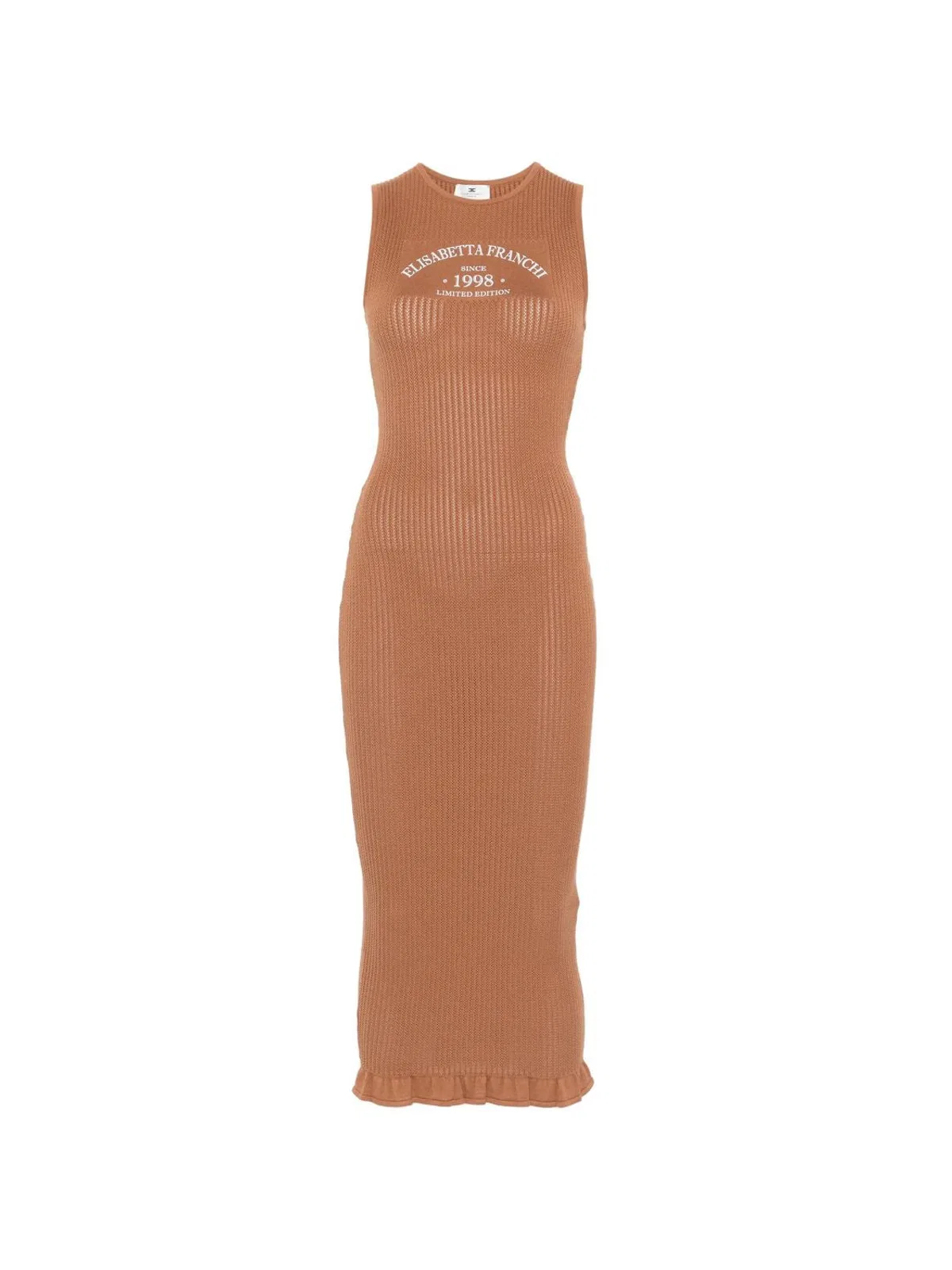 Elisabetta Franchi Elisabetta Franchi Logo-Detail Midi Dress