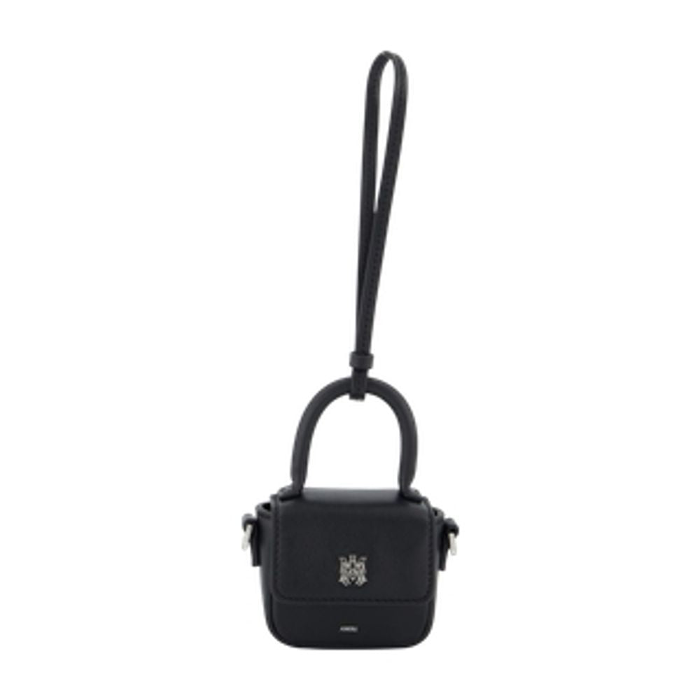 Micro Ma Keychain -  - Leather - Black